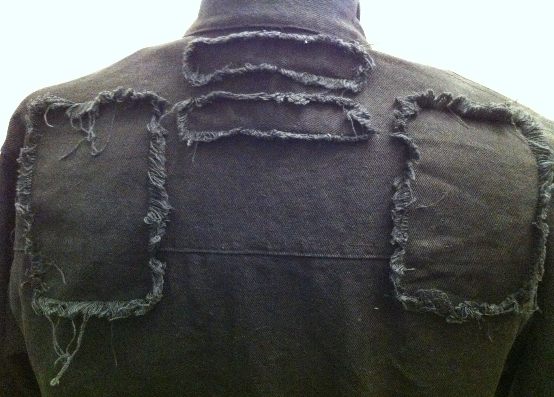 Rock Star Punk Denim Jacket 3