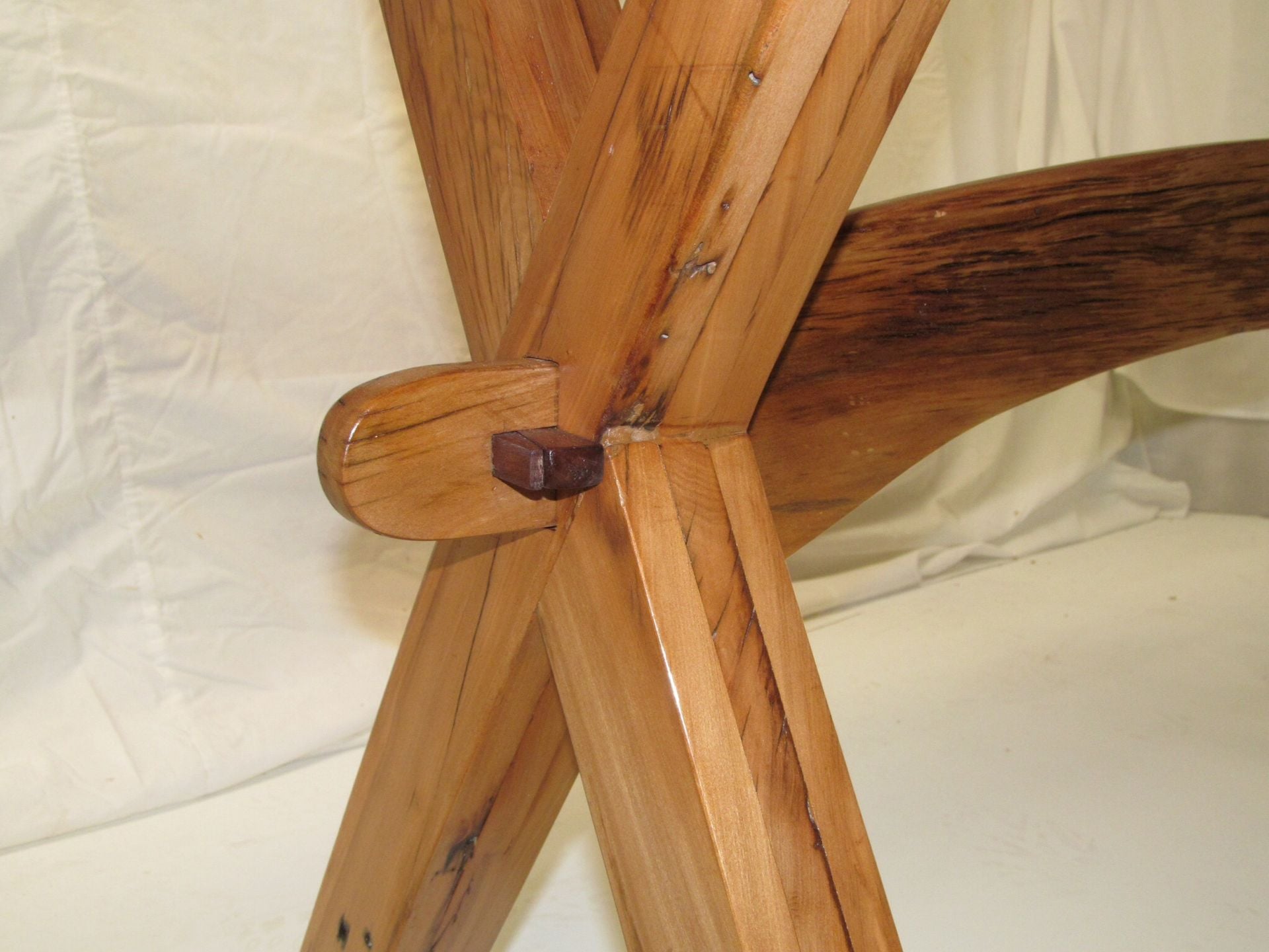 Cherry Trestle Dining Table 6 