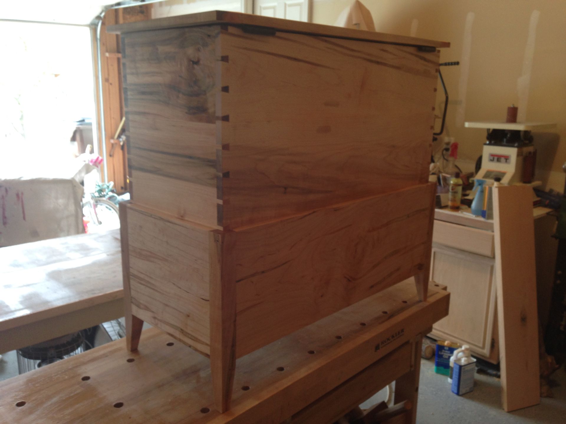 Four Drawer Asymmetrical Hope Chest 5 