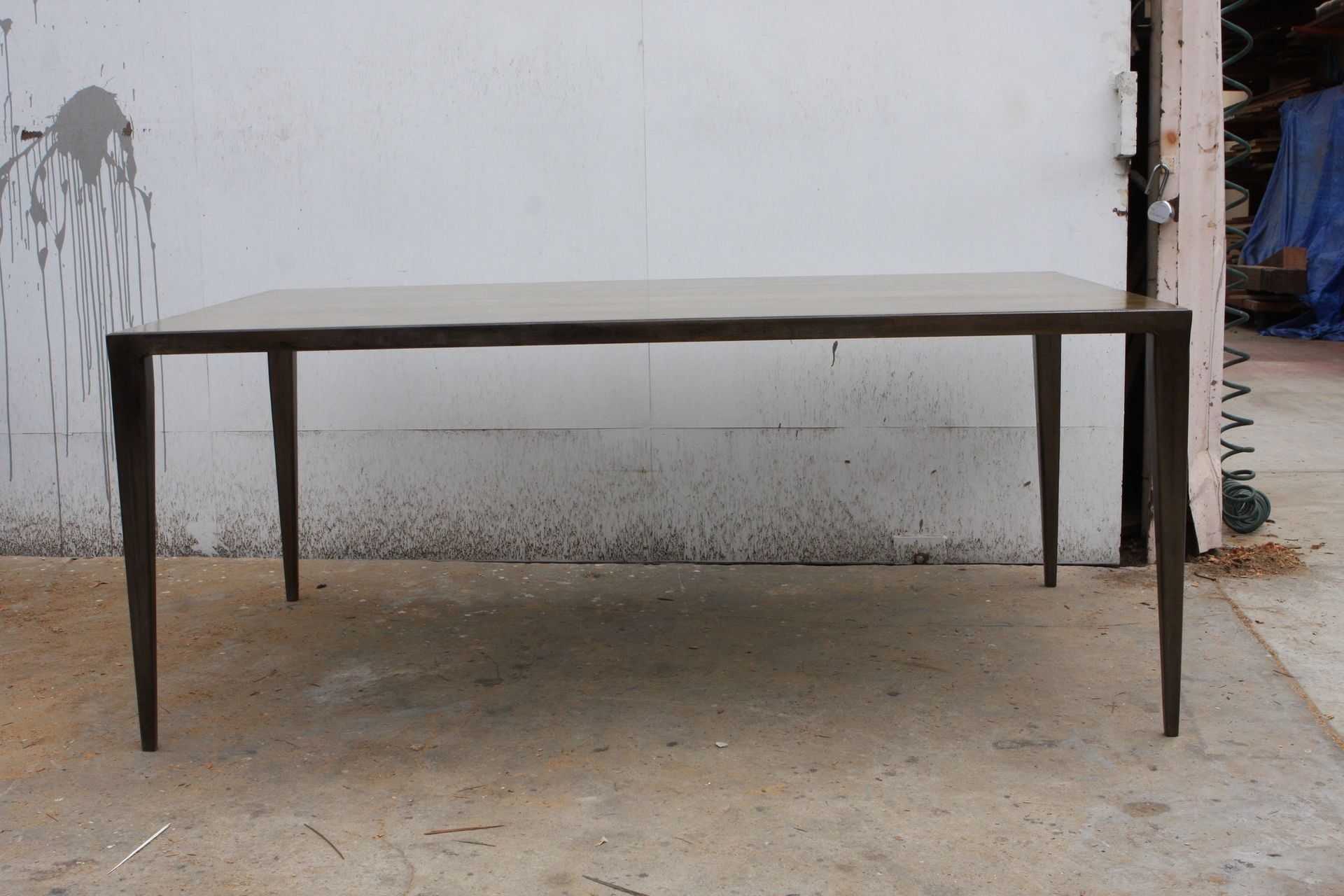 Edison Metal Dining Table (Floor Model) 1 