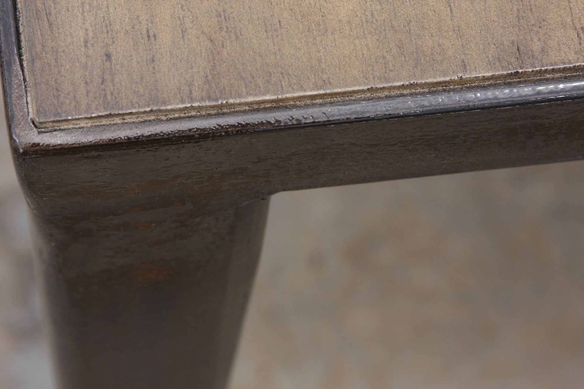 Edison Metal Dining Table (Floor Model) 3 