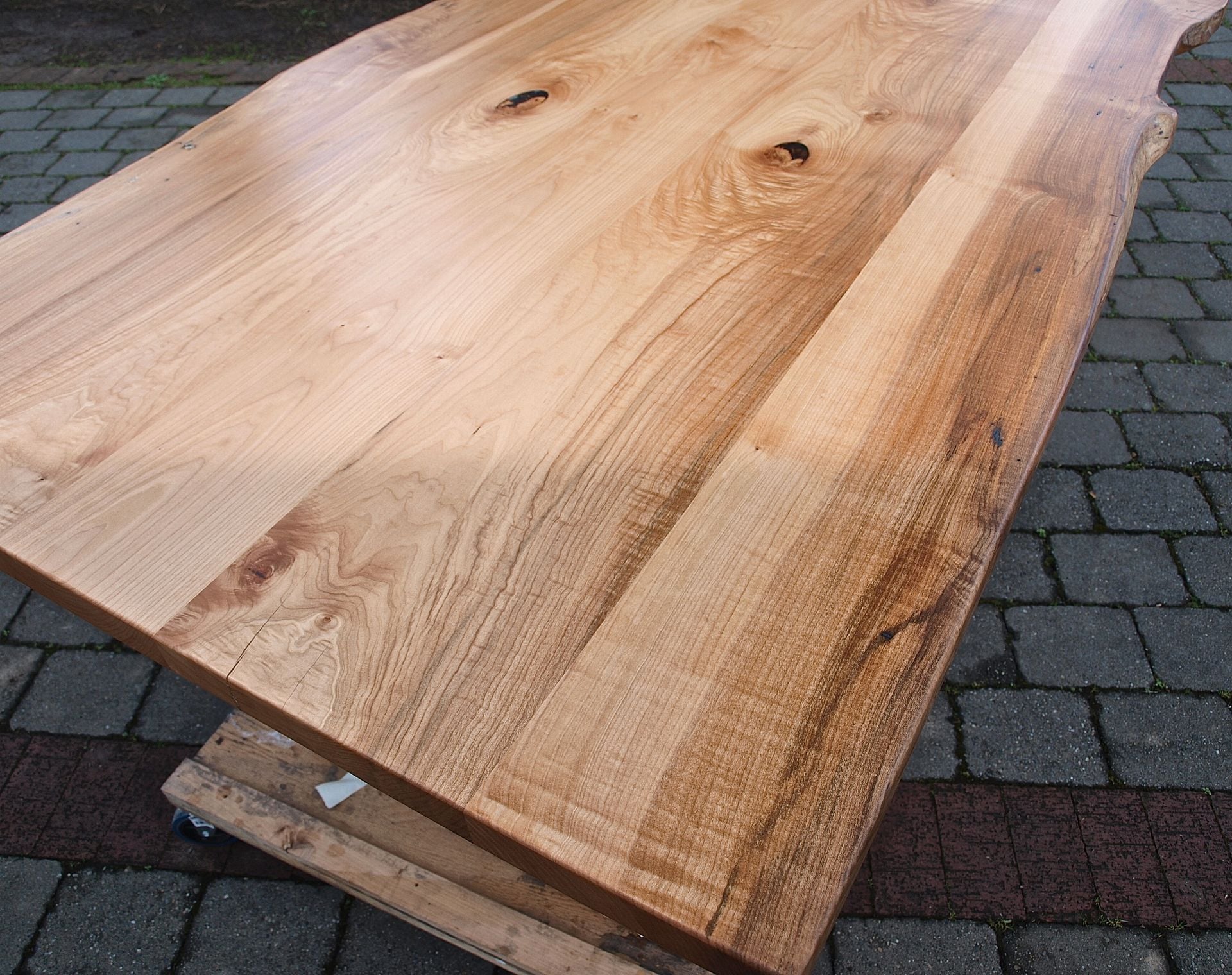 Live Edge Maple Table 6