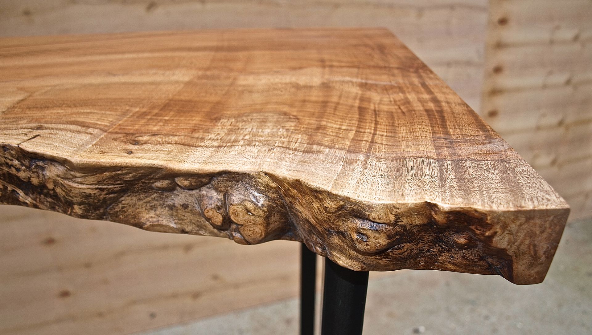 Live Edge Maple Entry Table 2