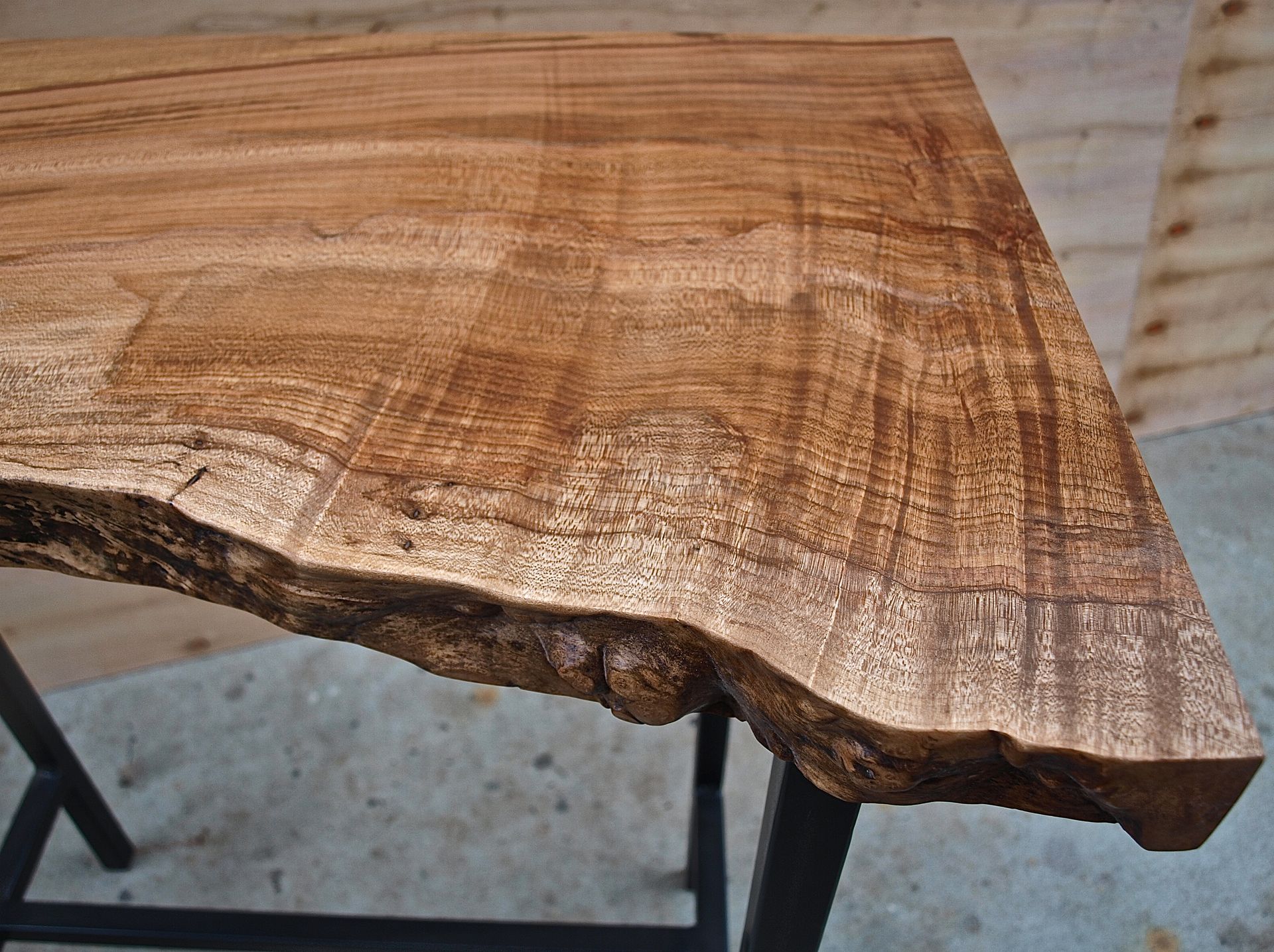 Live Edge Maple Entry Table 3