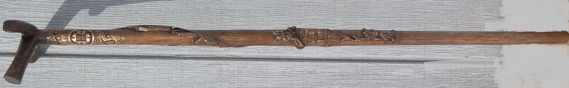 Grinch And Books Cane