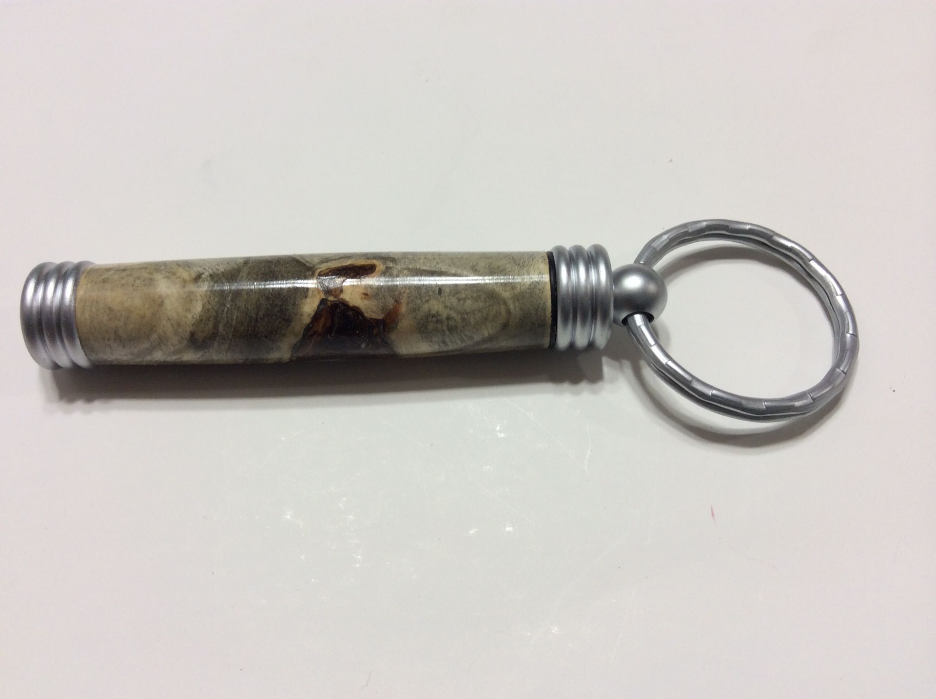 Buckeye Burl Secret Compartment Keychains 2