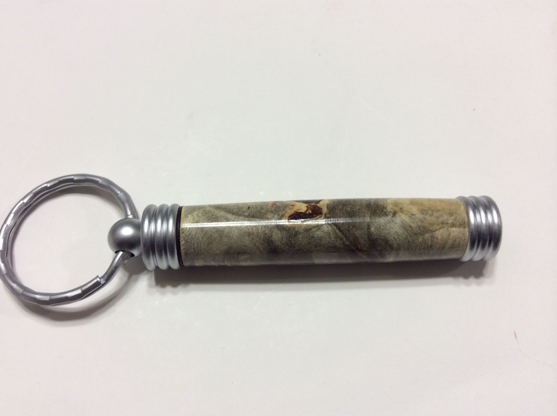 Buckeye Burl Secret Compartment Keychains 3