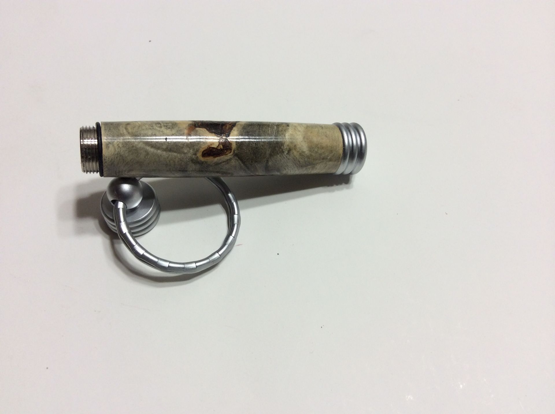 Buckeye Burl Secret Compartment Keychains 5