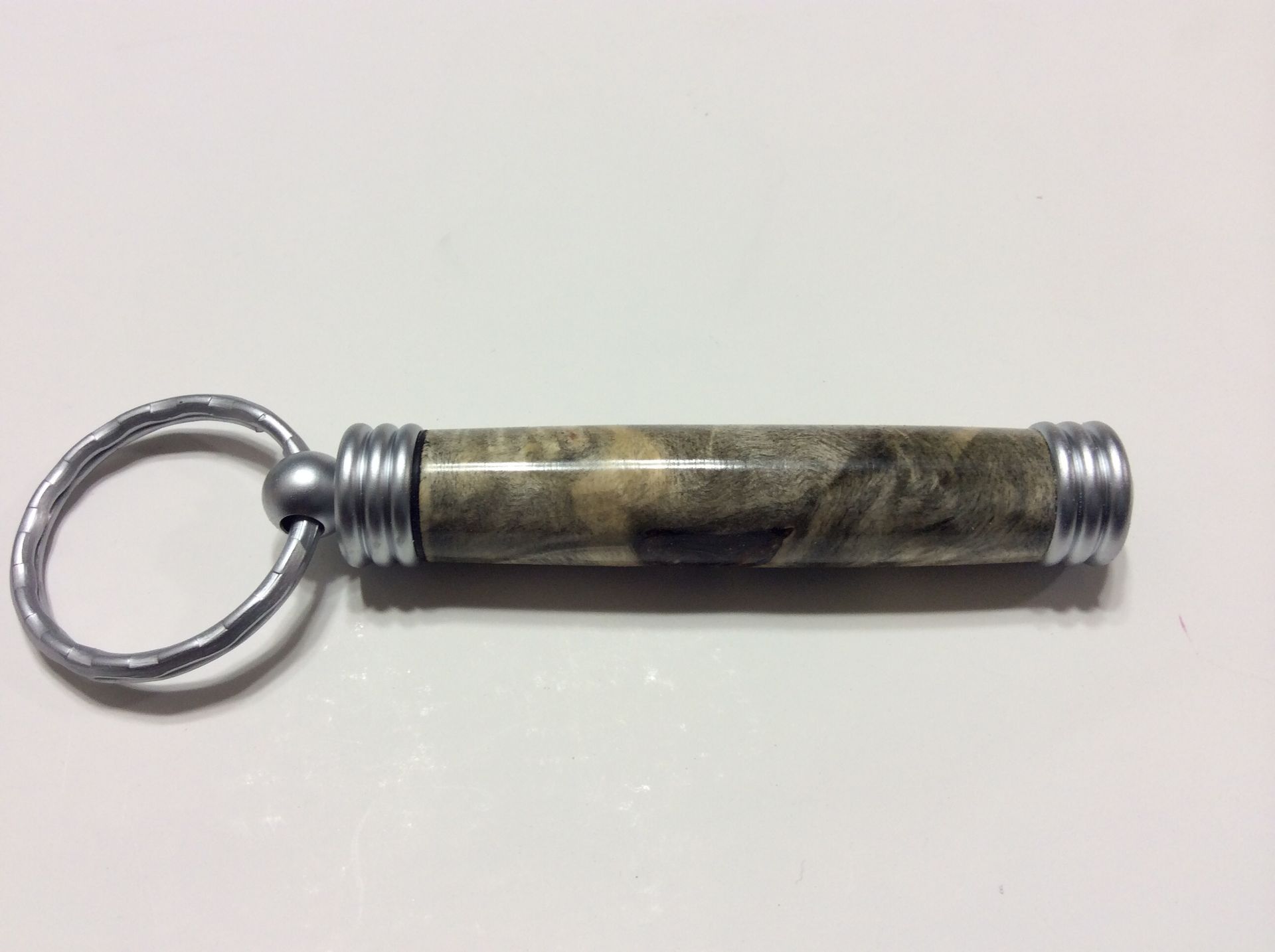 Buckeye Burl Secret Compartment Keychains 6