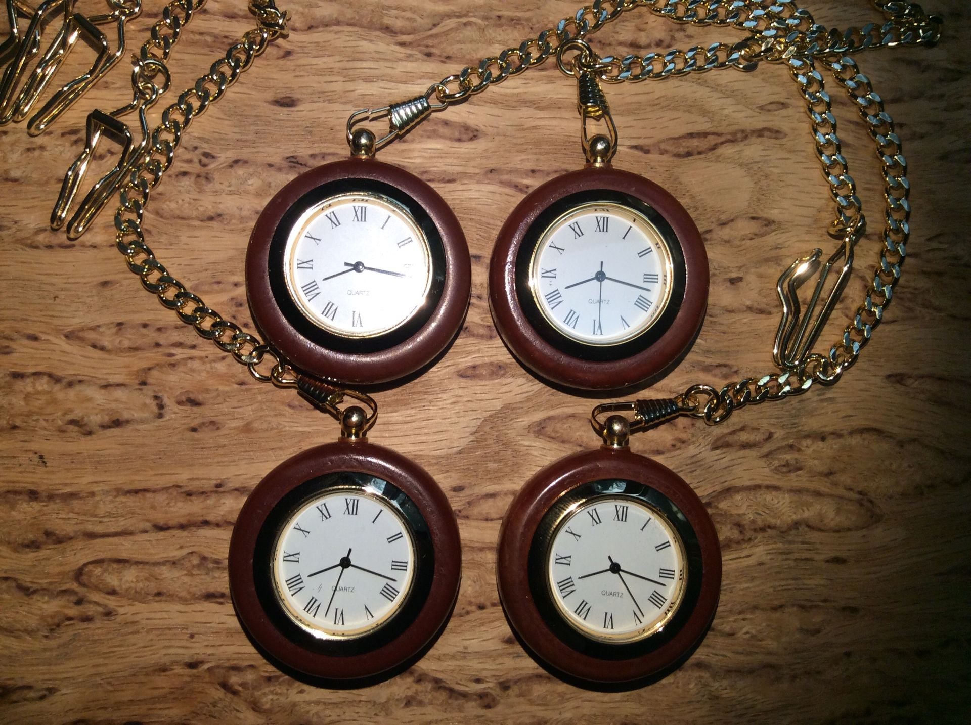Laser Engraved Pocket Watches