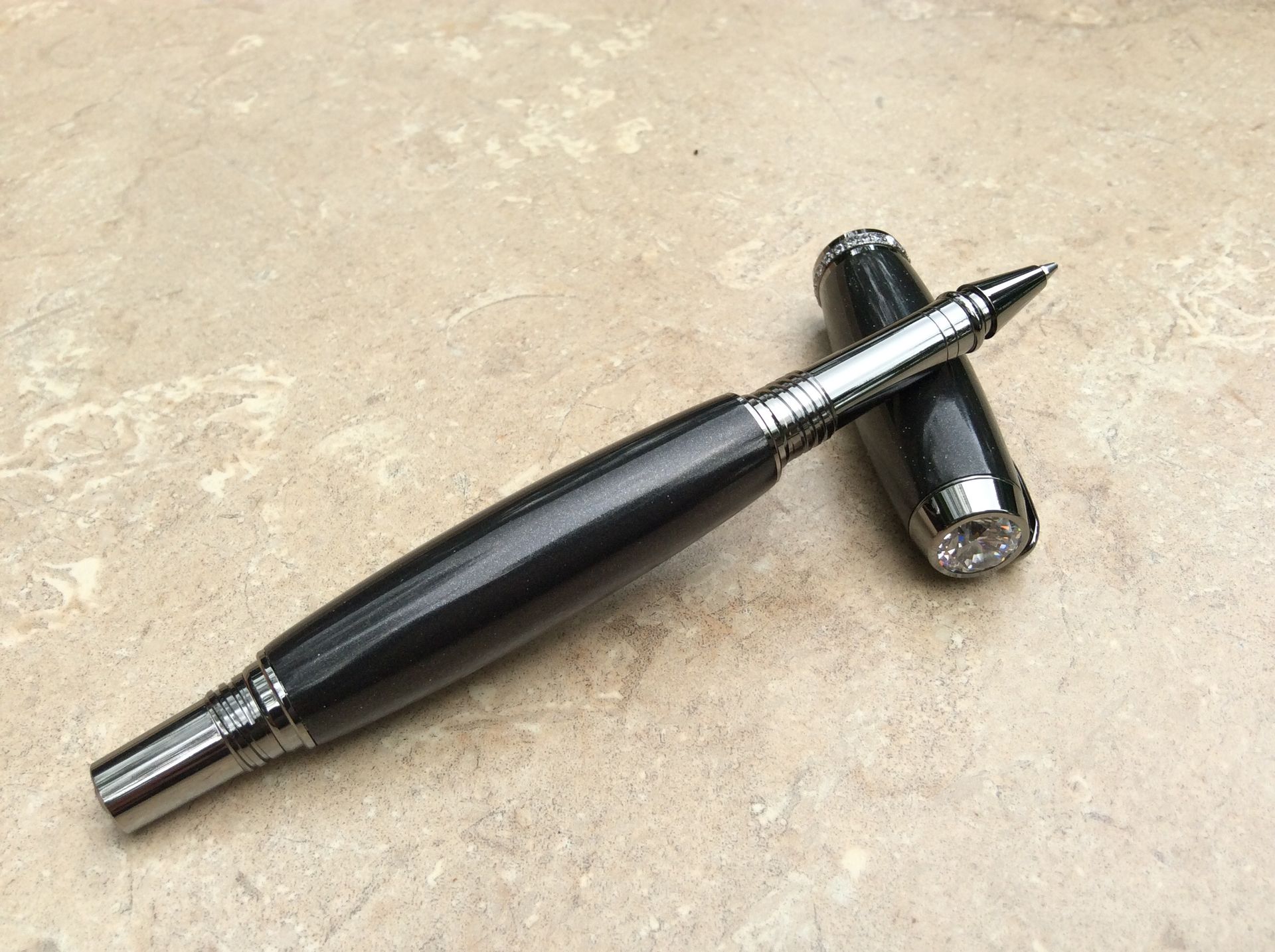 Double Black Titanium Venus Rollerball 4
