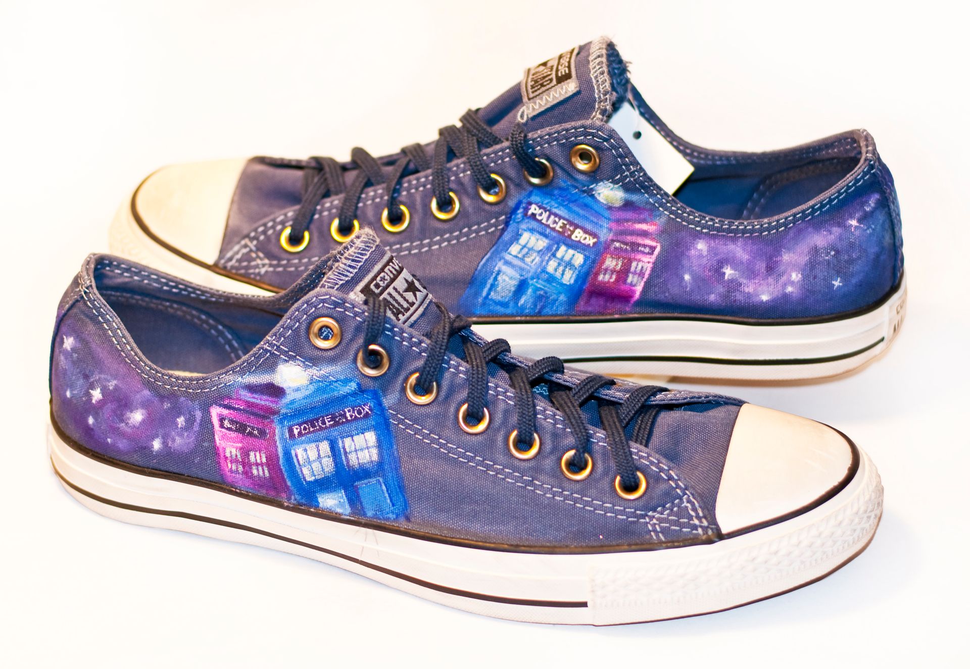 Custom Painted Canvas Shoes