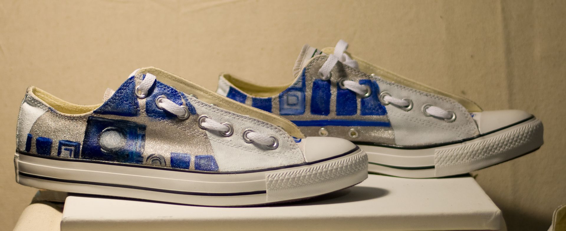 Custom Painted Canvas Shoes 5