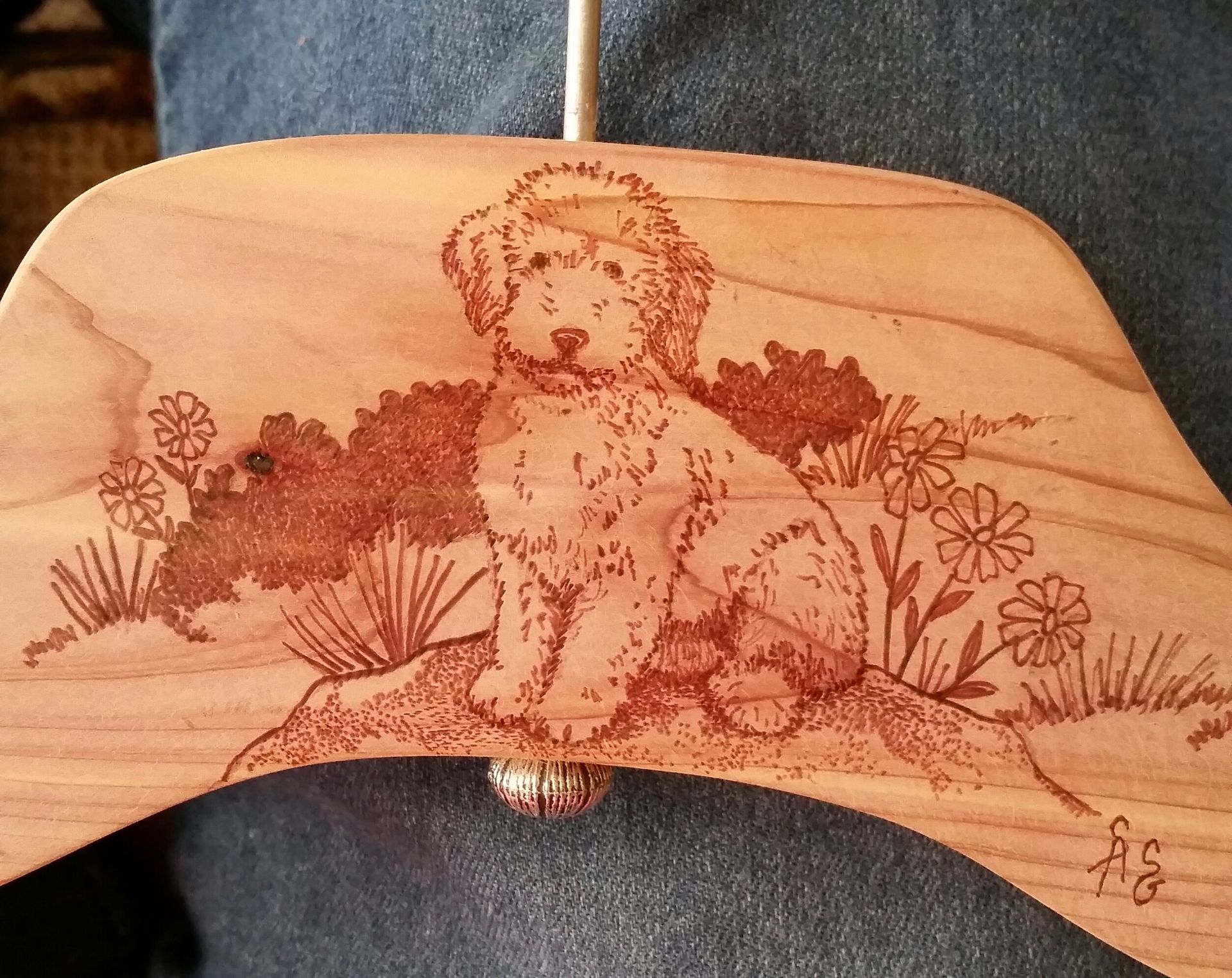 Handcrafted Cedar Hangers 6 