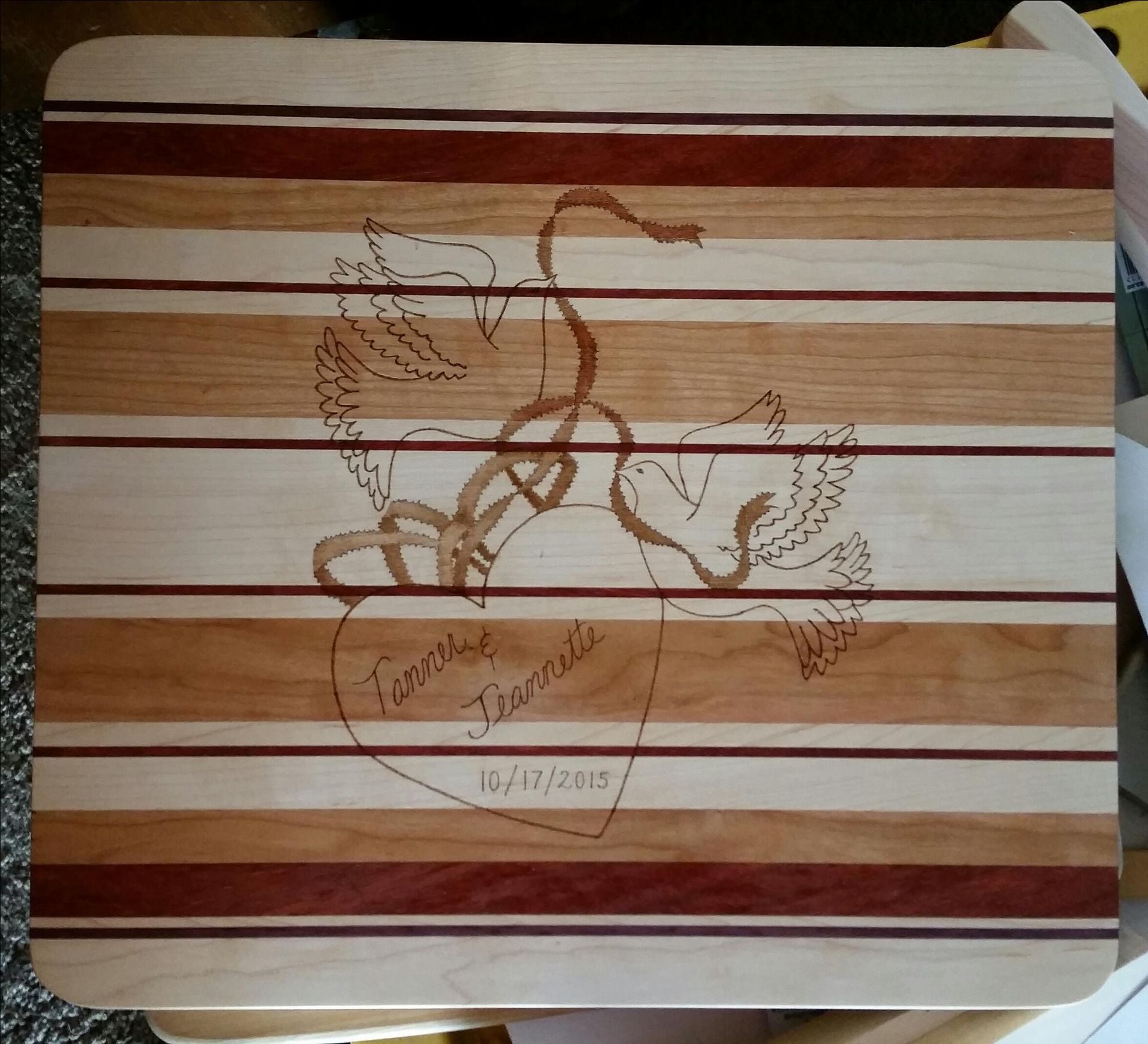 Personalized Cutting Boards Engraved With Your Image 5 