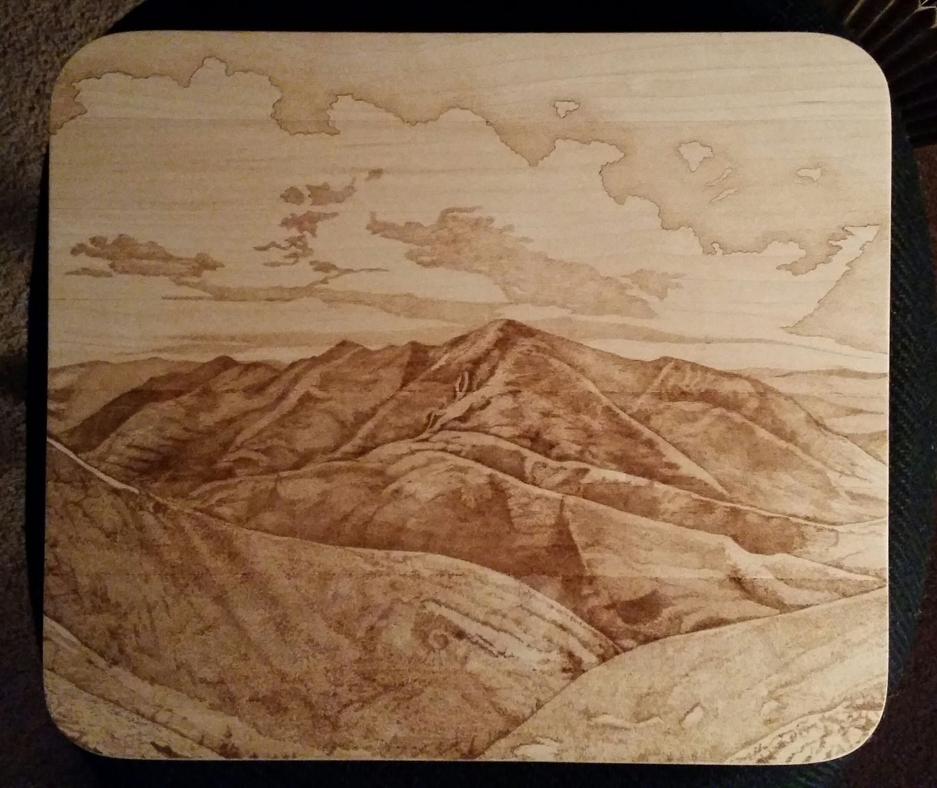 Solid Maple Custom Woodburned Cutting Boards 2