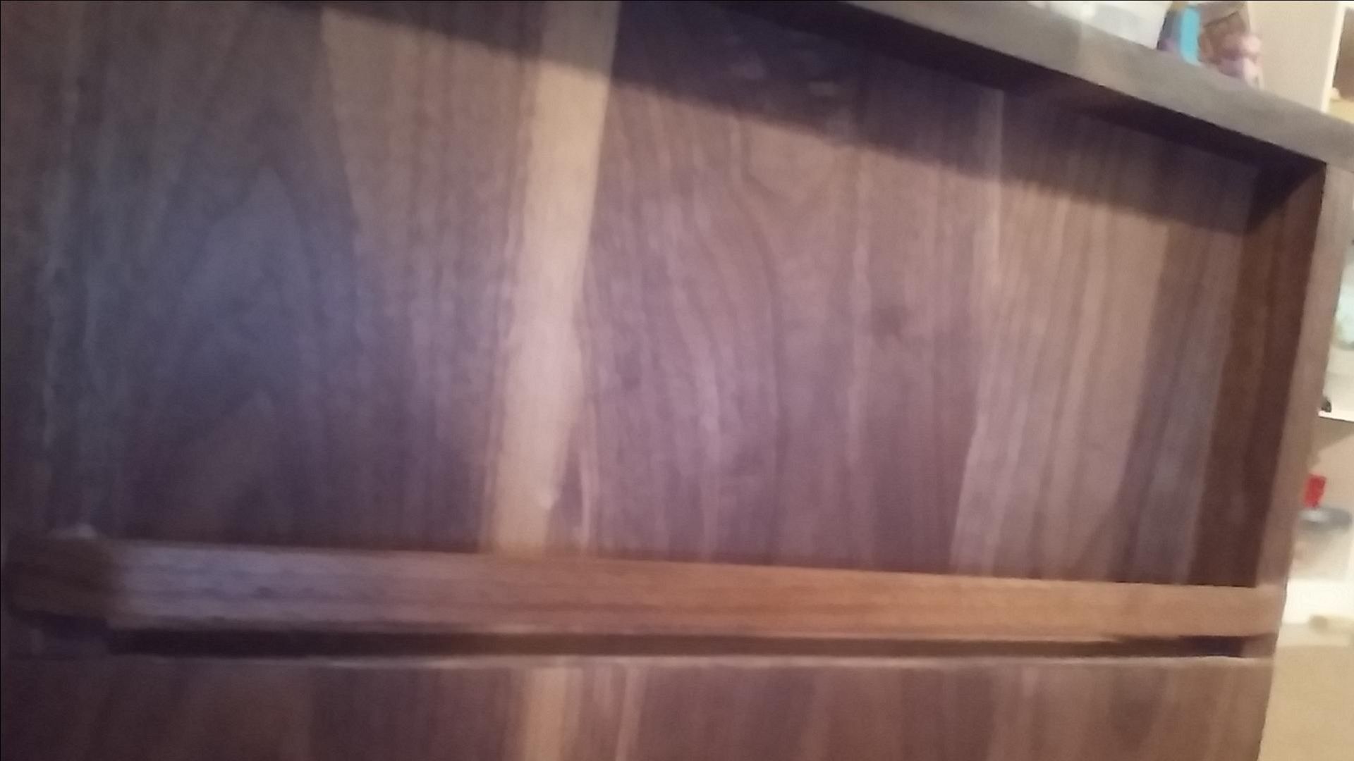 Walnut Nightstand With Charging Station 2 
