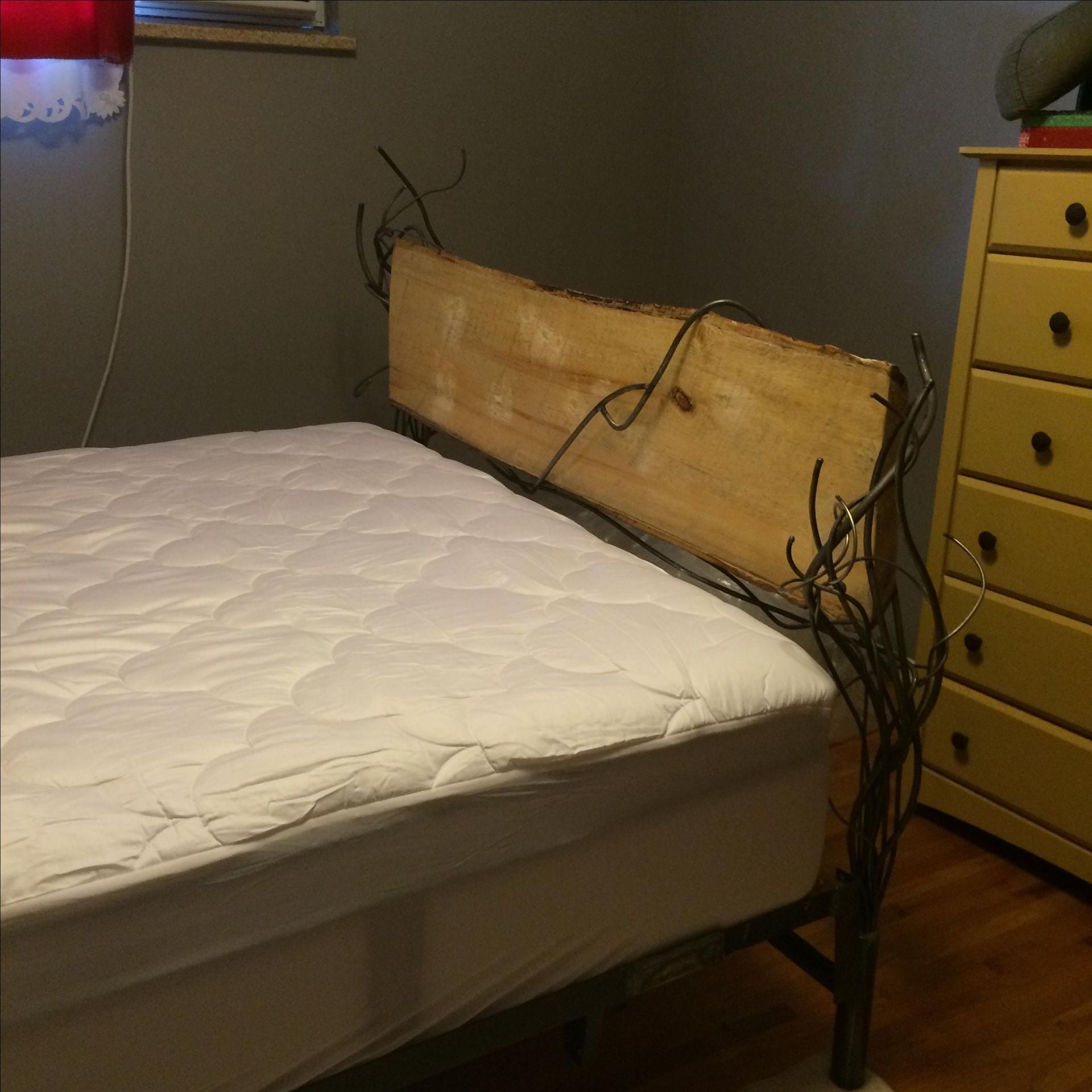 Beatlekill Pine And Steel Bed 3 