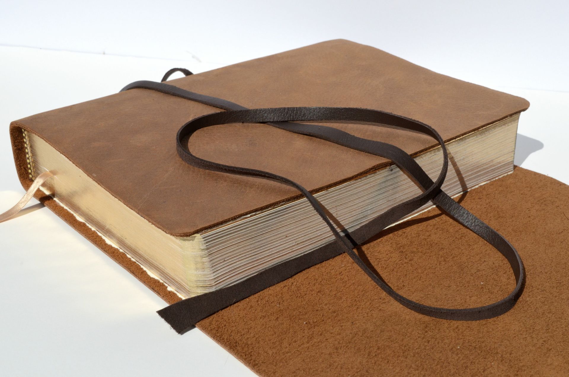 Custom Made To Order Leather Cover For Any Version Bible With Rebinding (296) 2 
