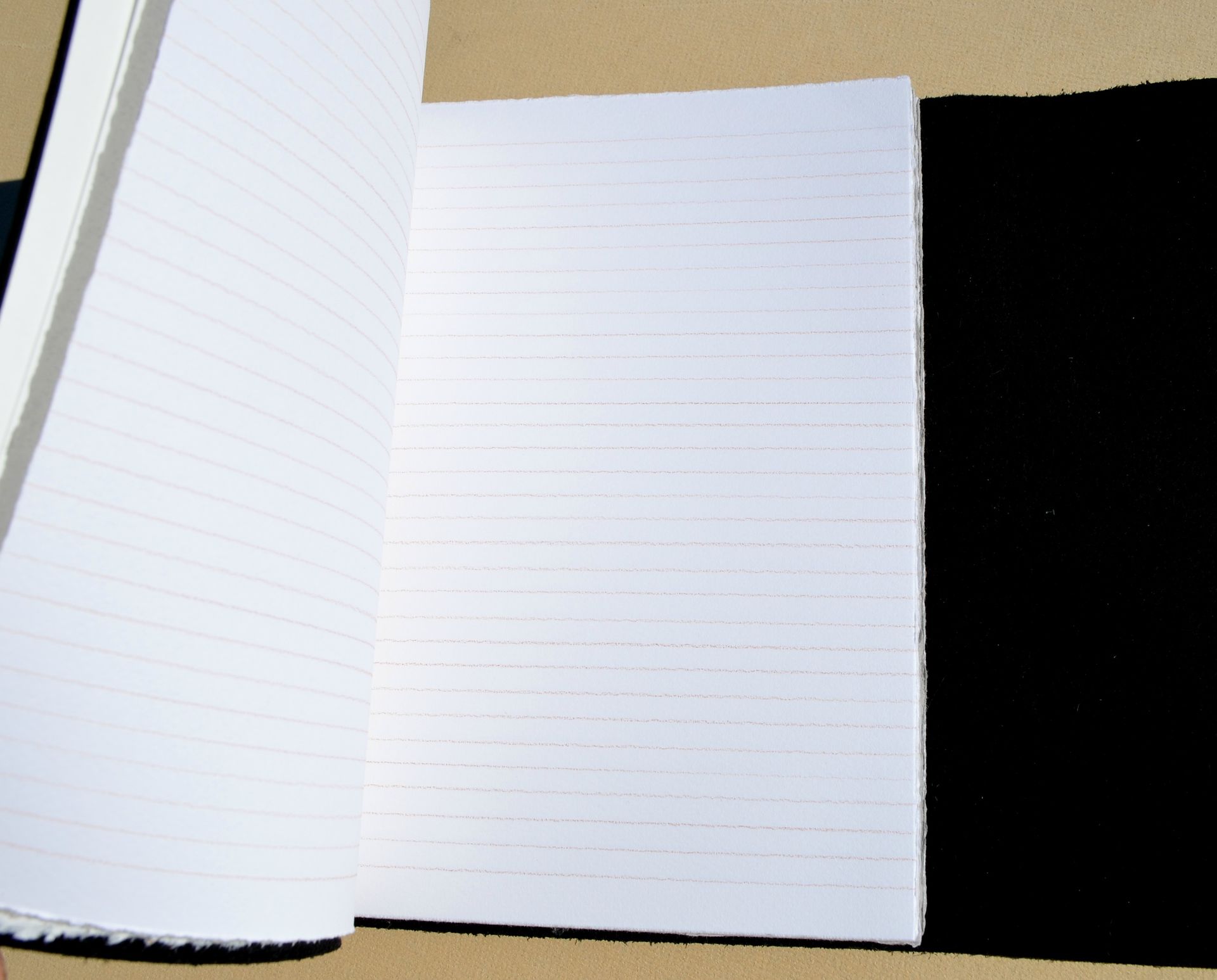 Black Leather Journal Cookbook Lined Personal Diary Handmade Travel Notebook (596b) 6