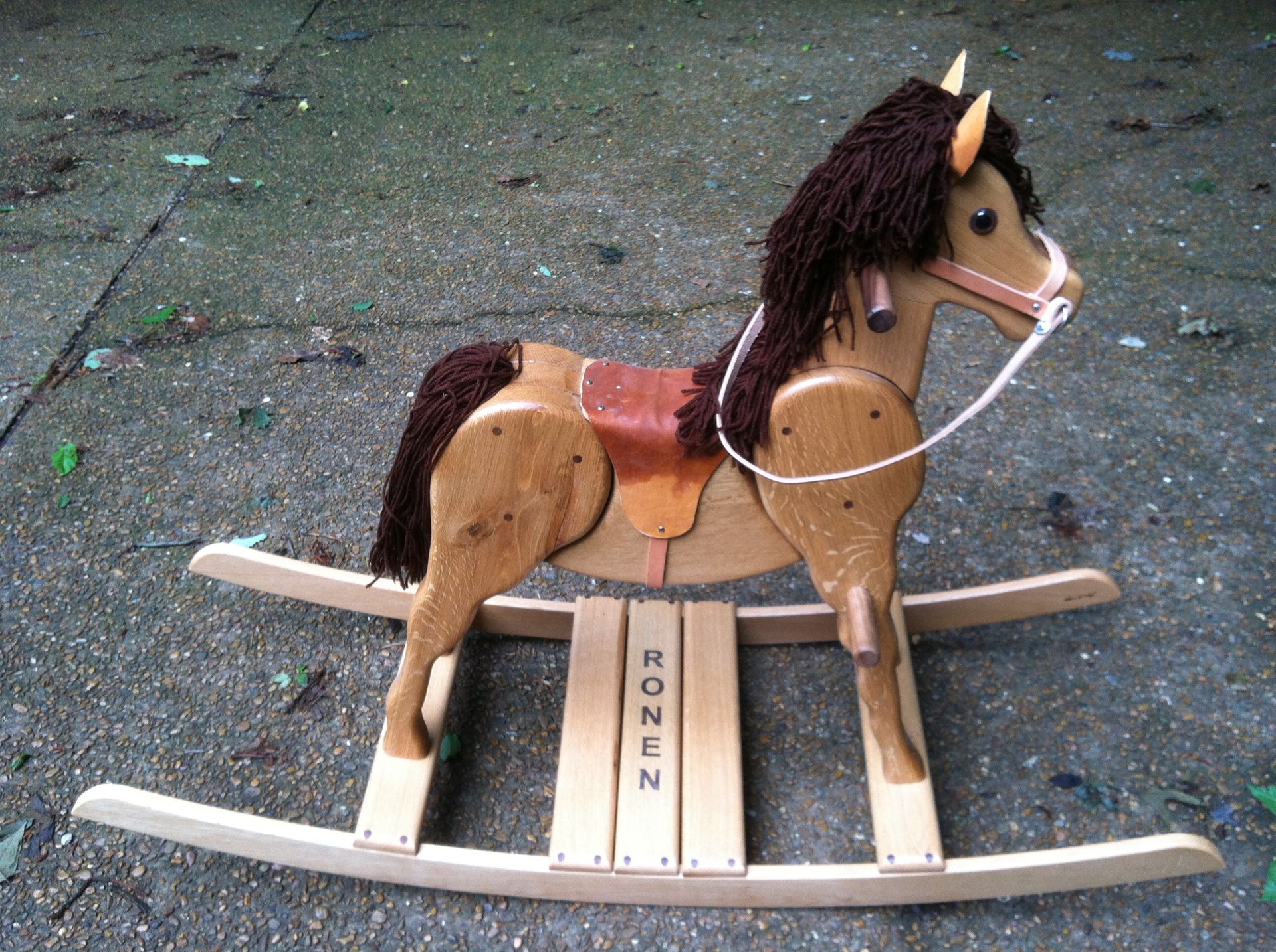 Wooden Rocking Horse 4