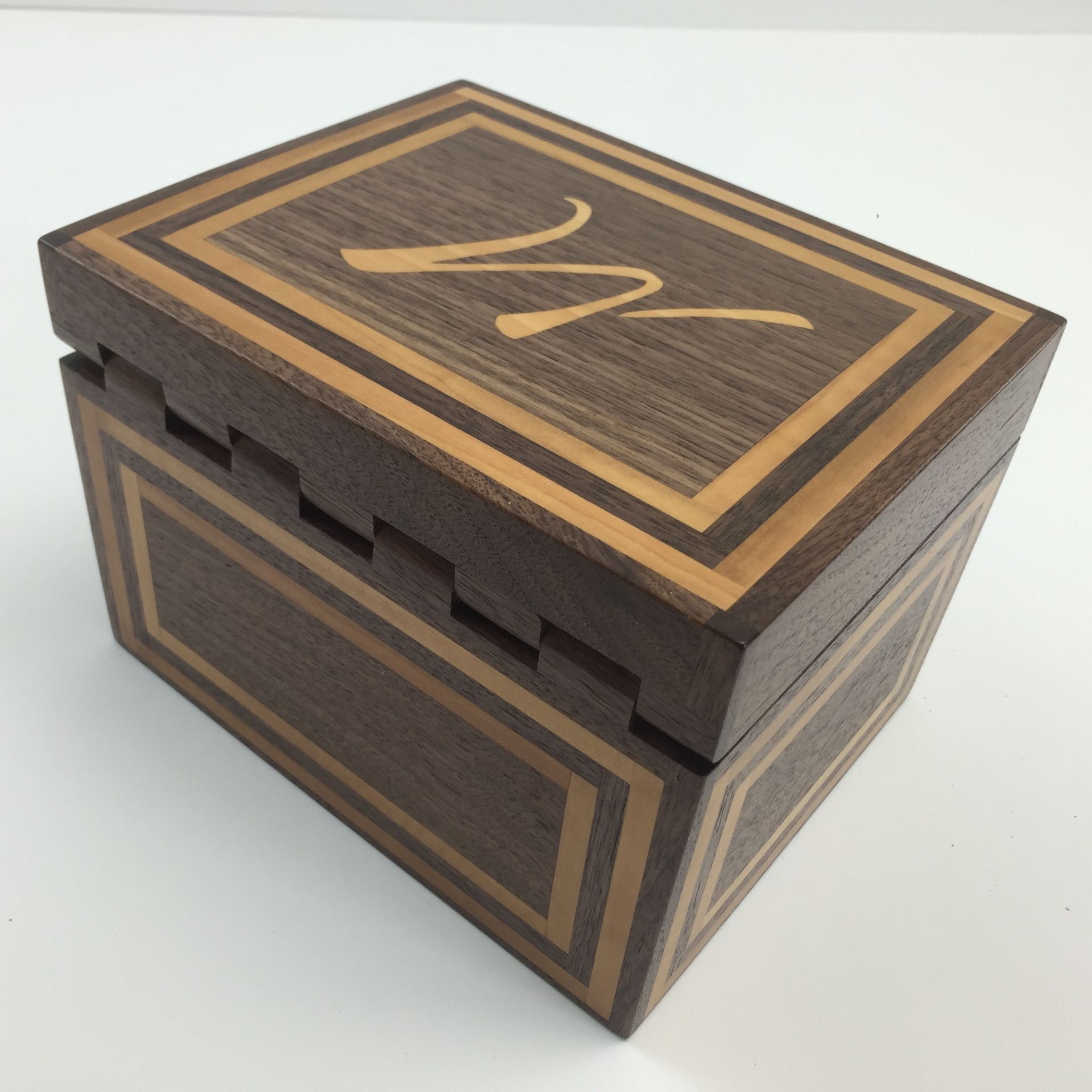 Black Walnut And Bradford Pear Recipe Box 4