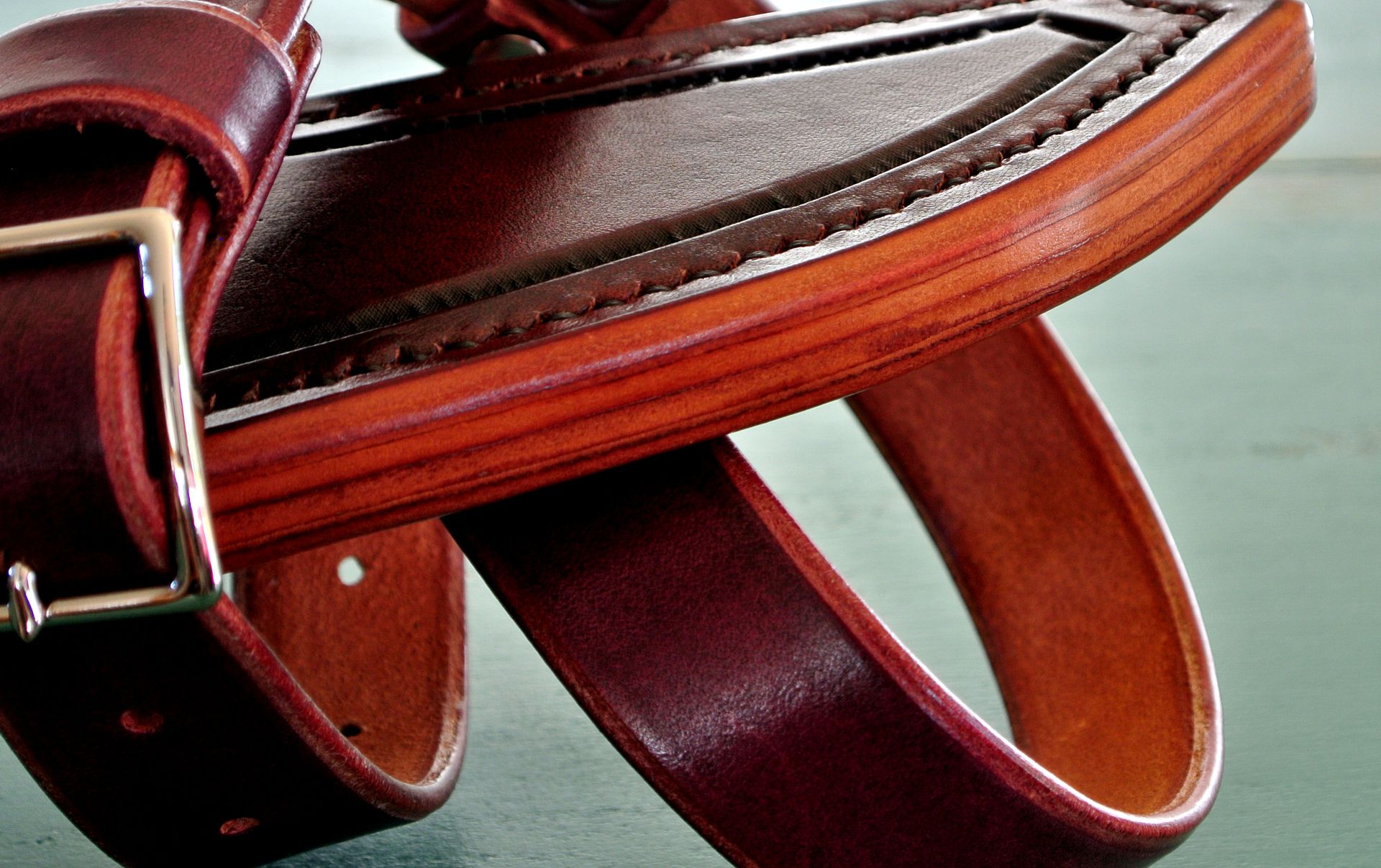 Leather Knife Sheath - W/Leg Strap 5 