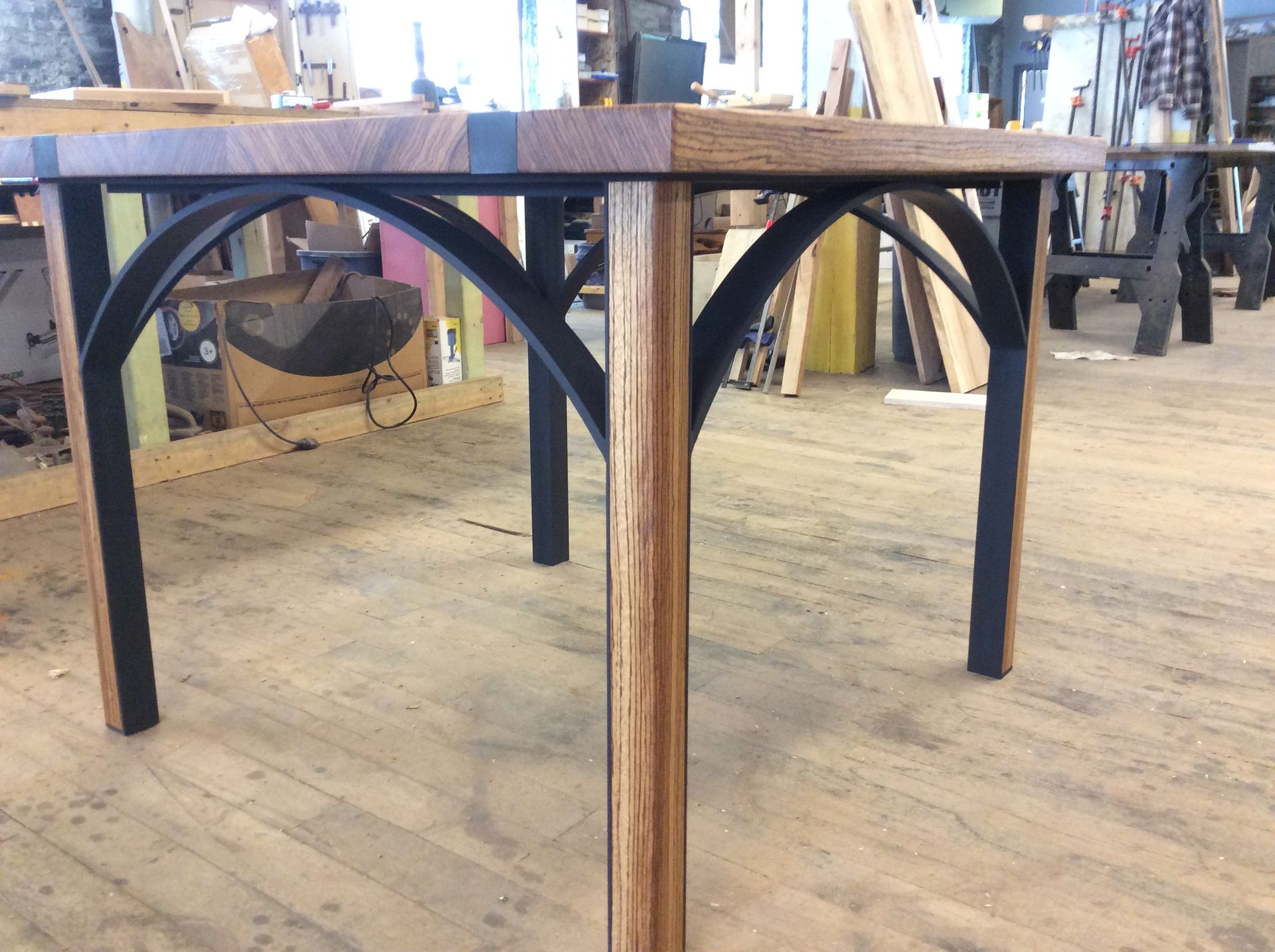 Zebra Wood Dining Table 3