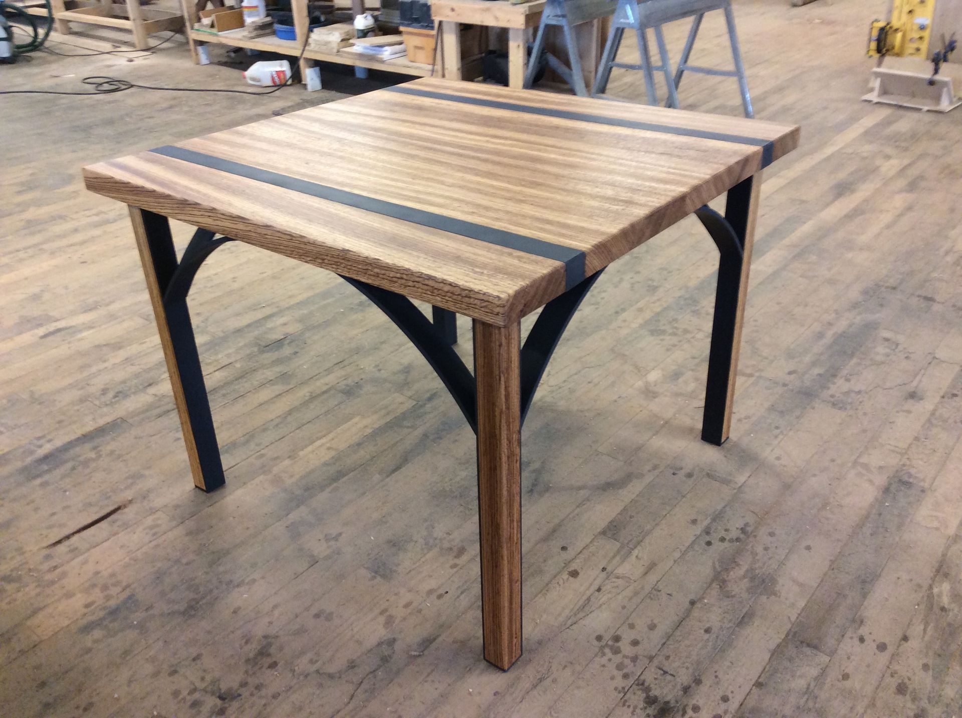 Zebra Wood Dining Table 4