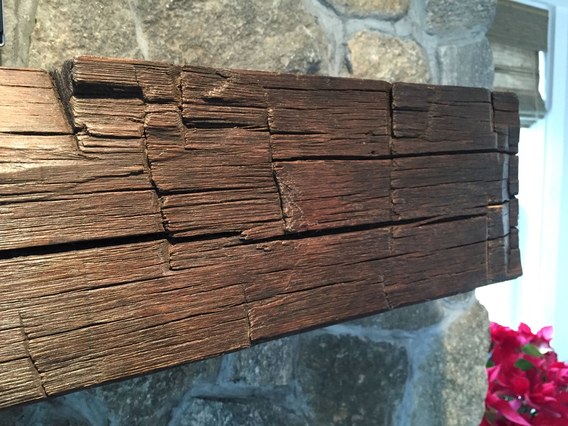 Rustic Fireplace Mantel 4