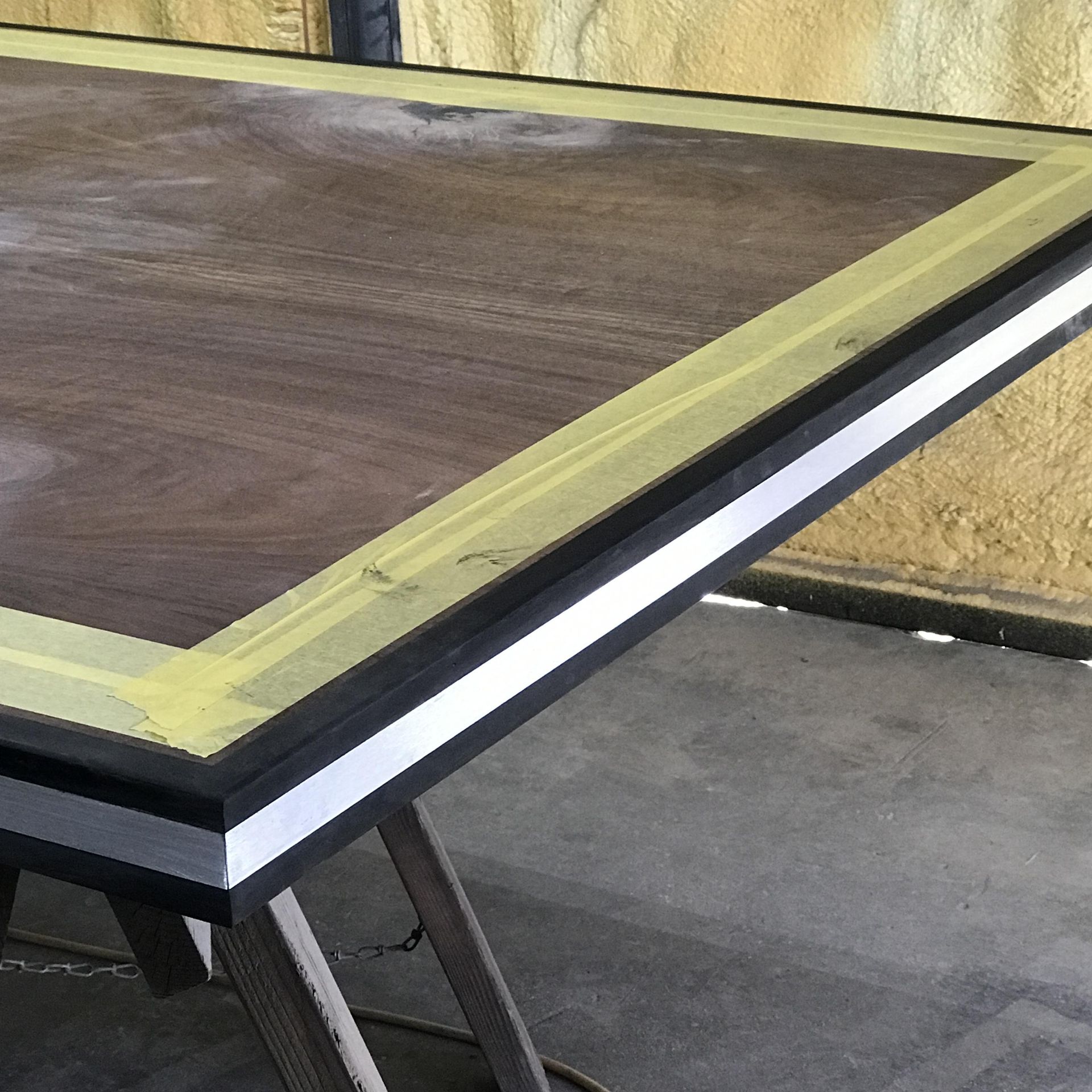 Book Matched Walnut Dining Table 5 