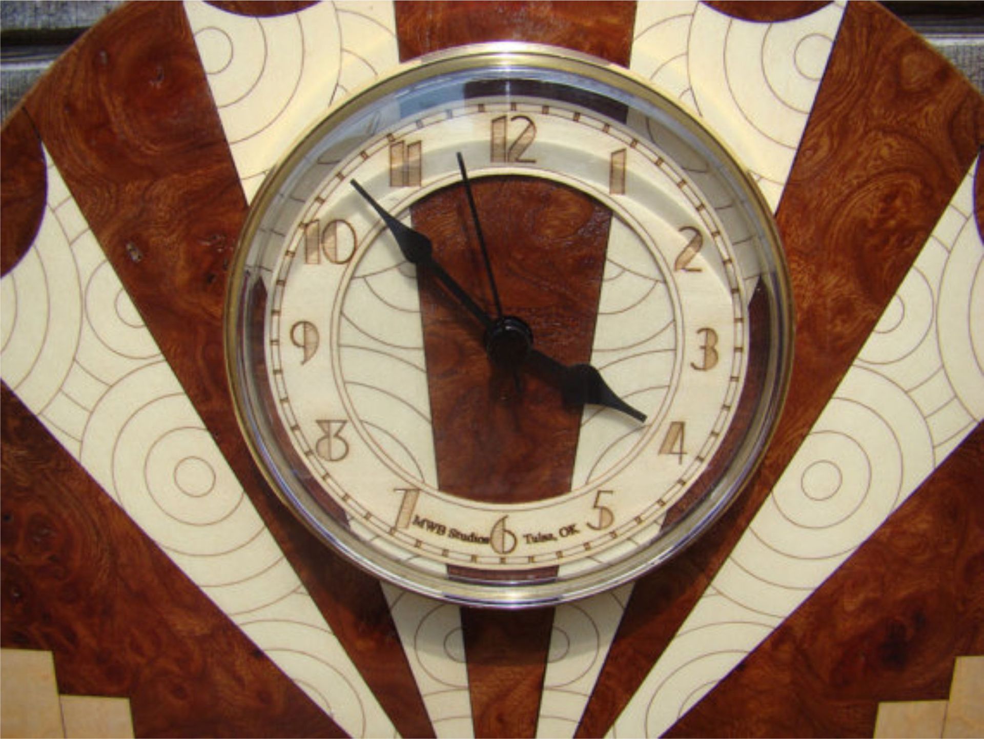 Art Deco Clock Mc-45 With Free Shipping 2 