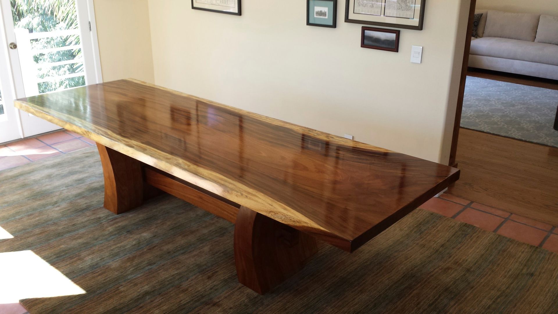 Parota Slab Dine Table 3 