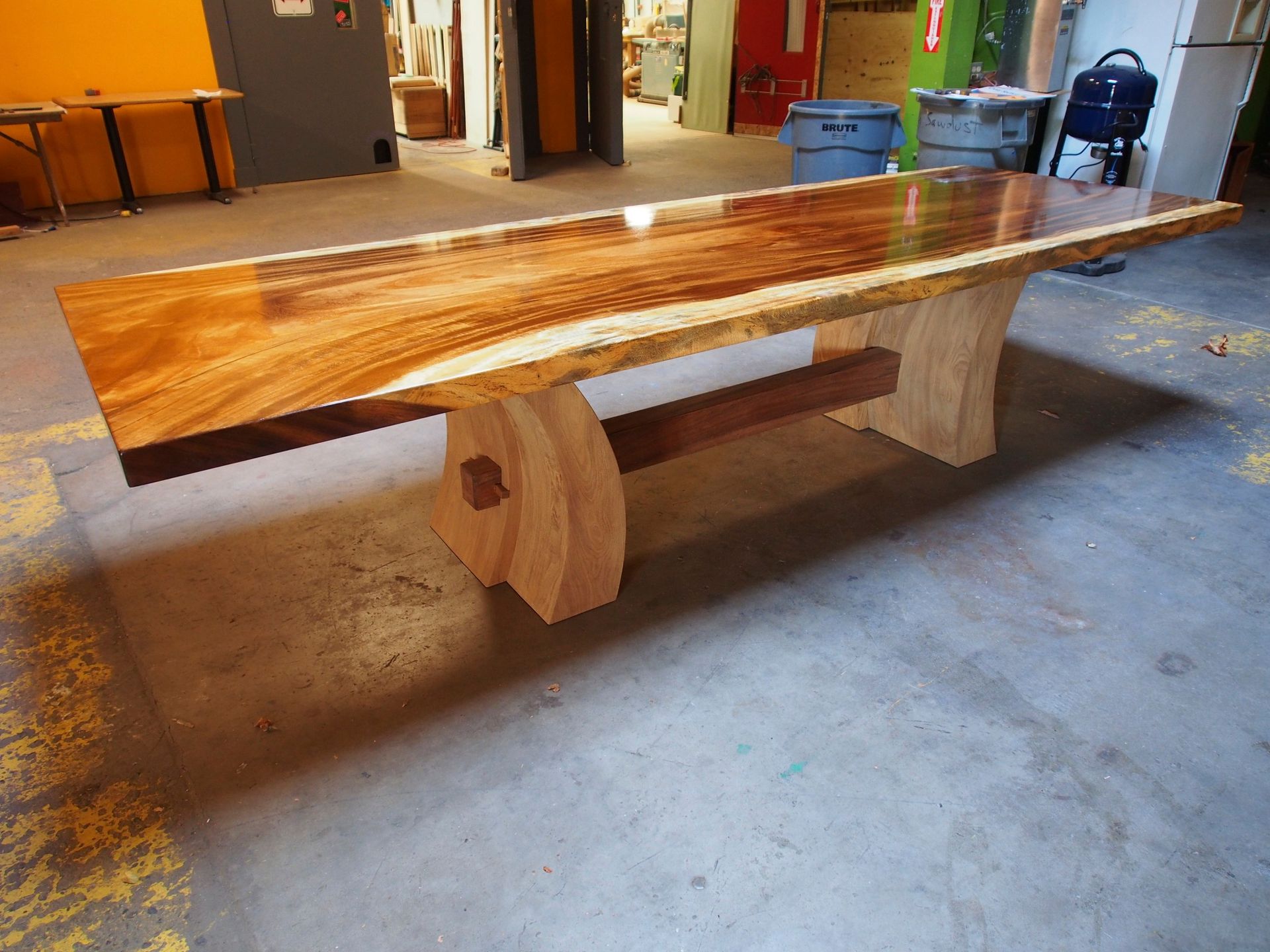 Parota Slab Dine Table 4 