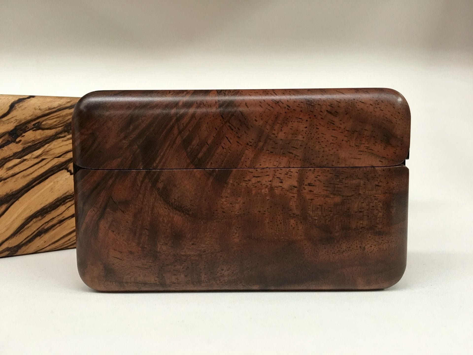 Wood Wallet And Business Card Case 2