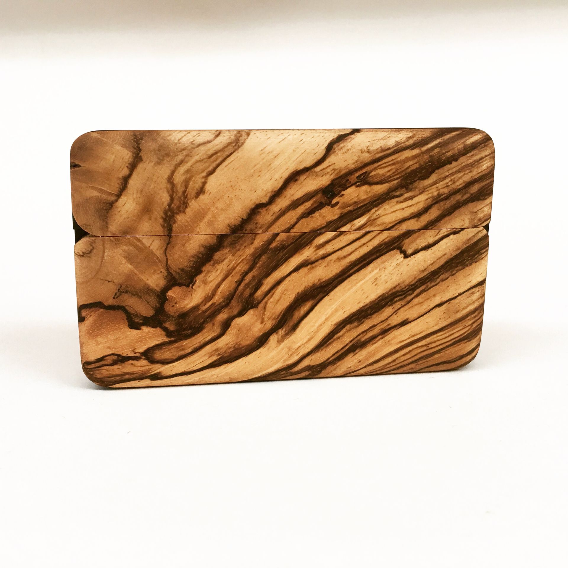 Wood Wallet And Business Card Case 2 