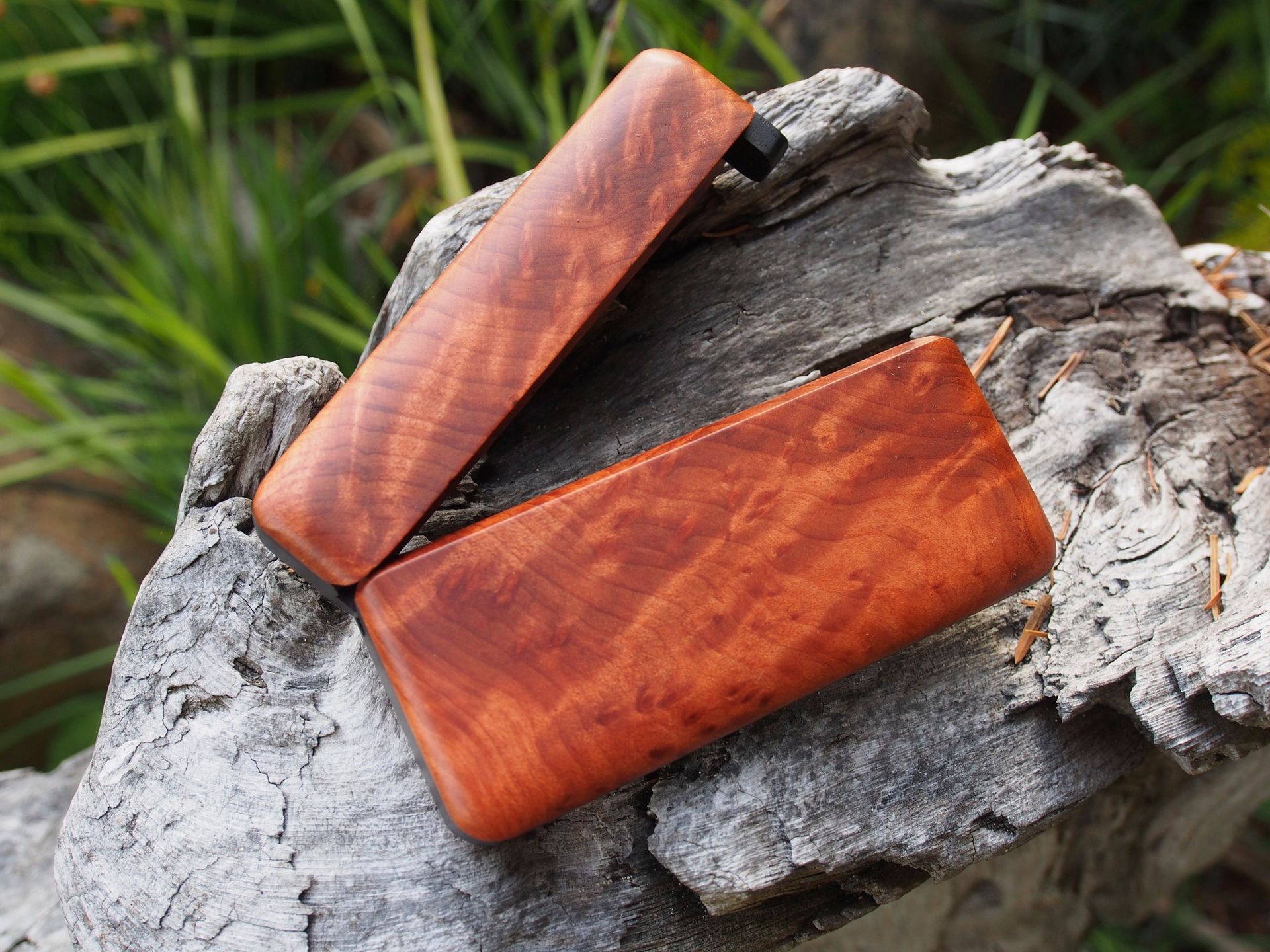 Wood Wallet And Business Card Case 4
