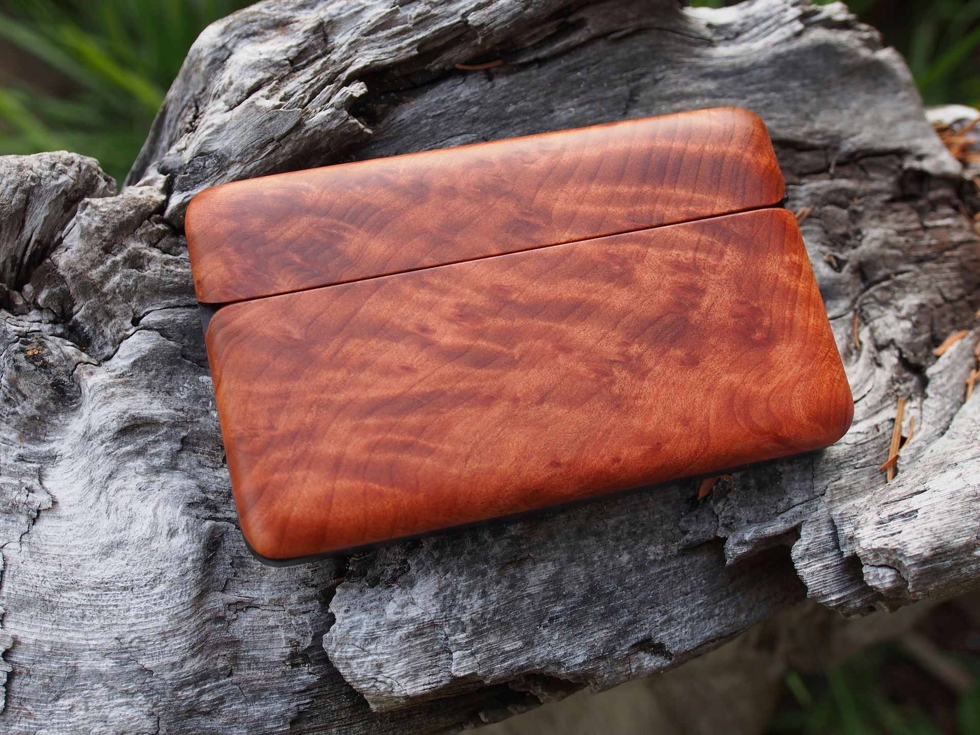 Wood Wallet And Business Card Case 5
