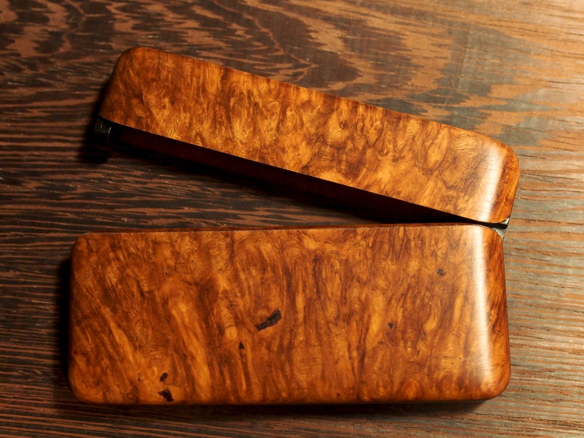 Burl Wood Wallet 2 