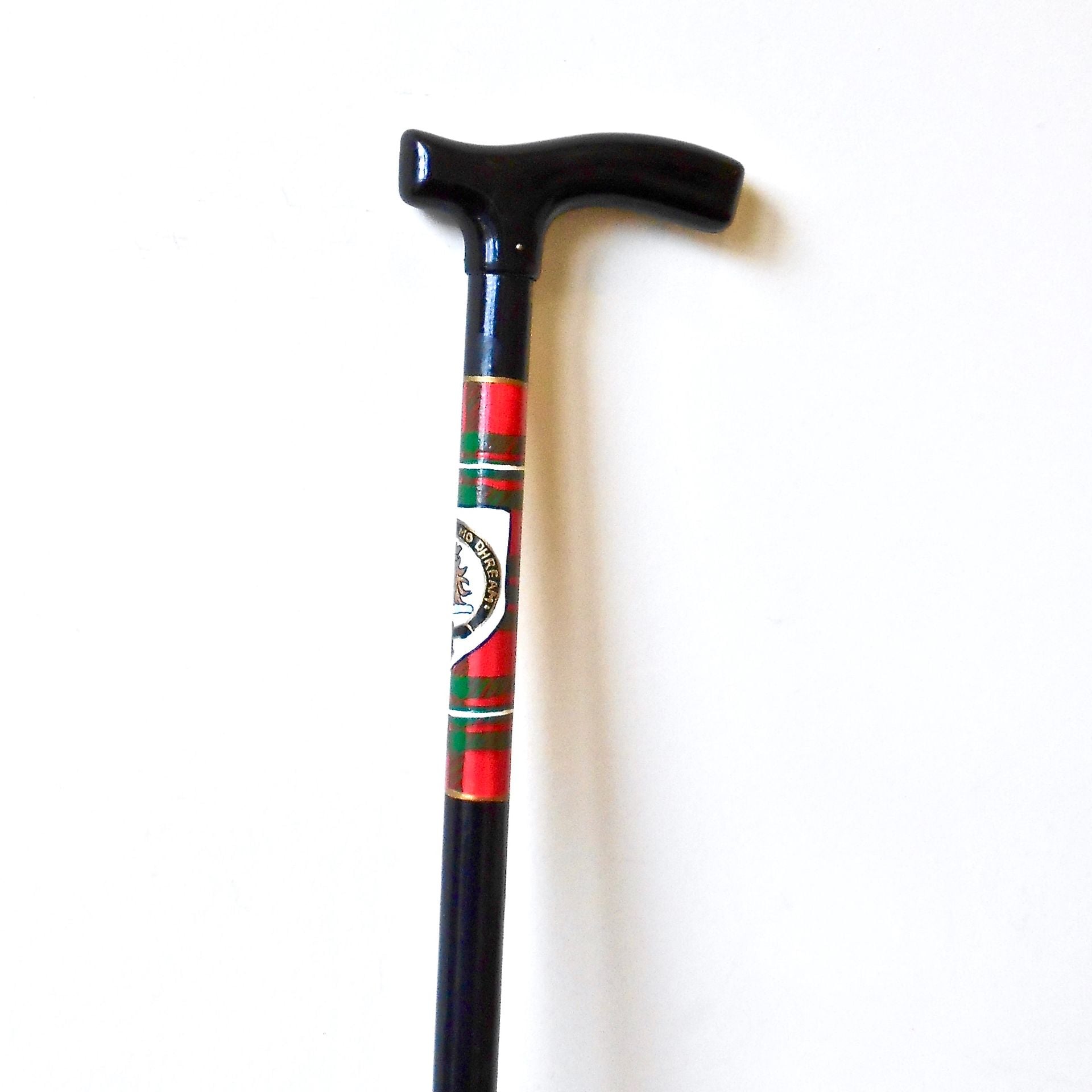 Family Crest Custom Painted Walking Stick 3 
