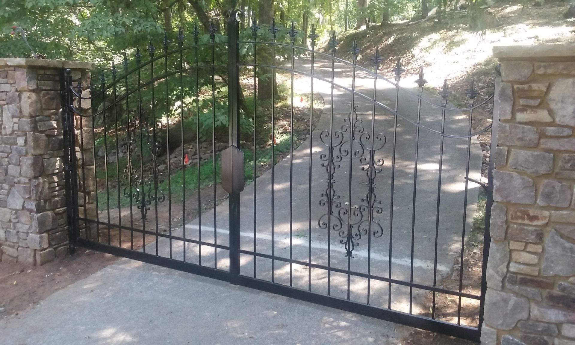 Affordable Iron Gates With Flair