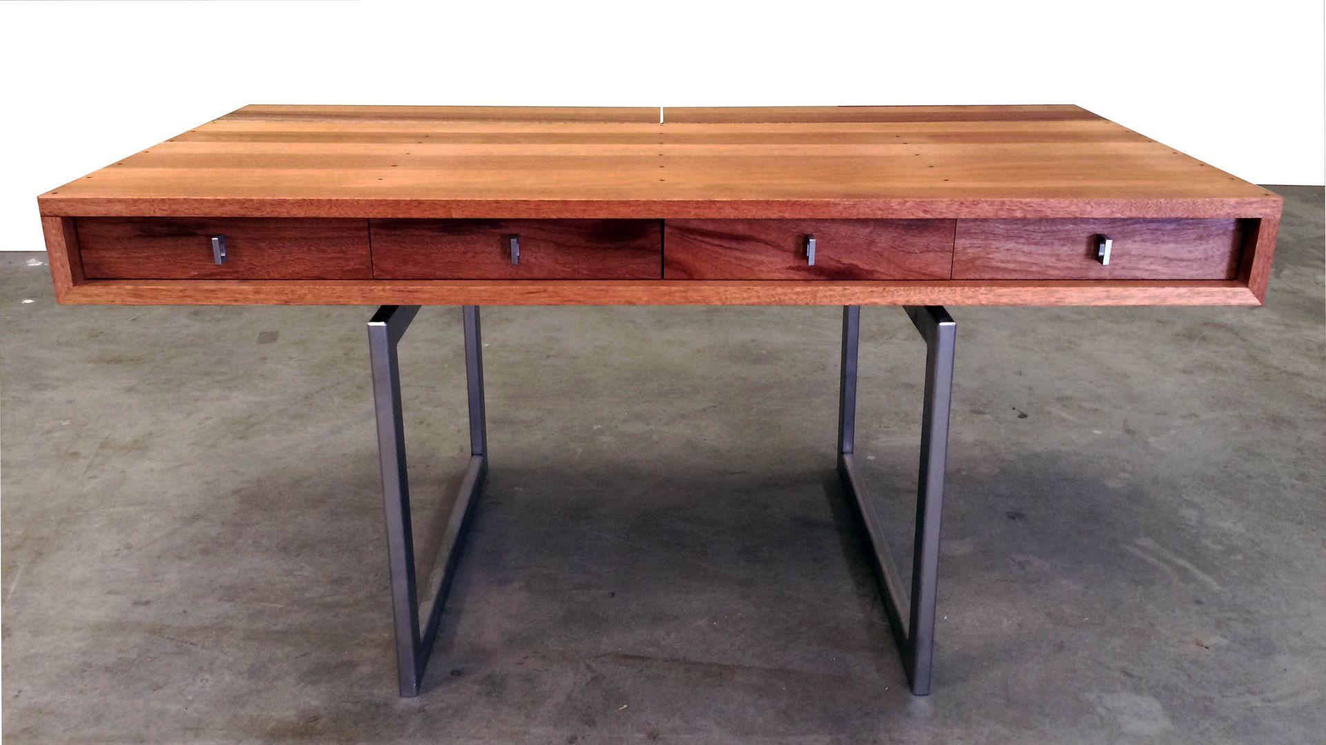 Mid Century Modern Mahogany Desk