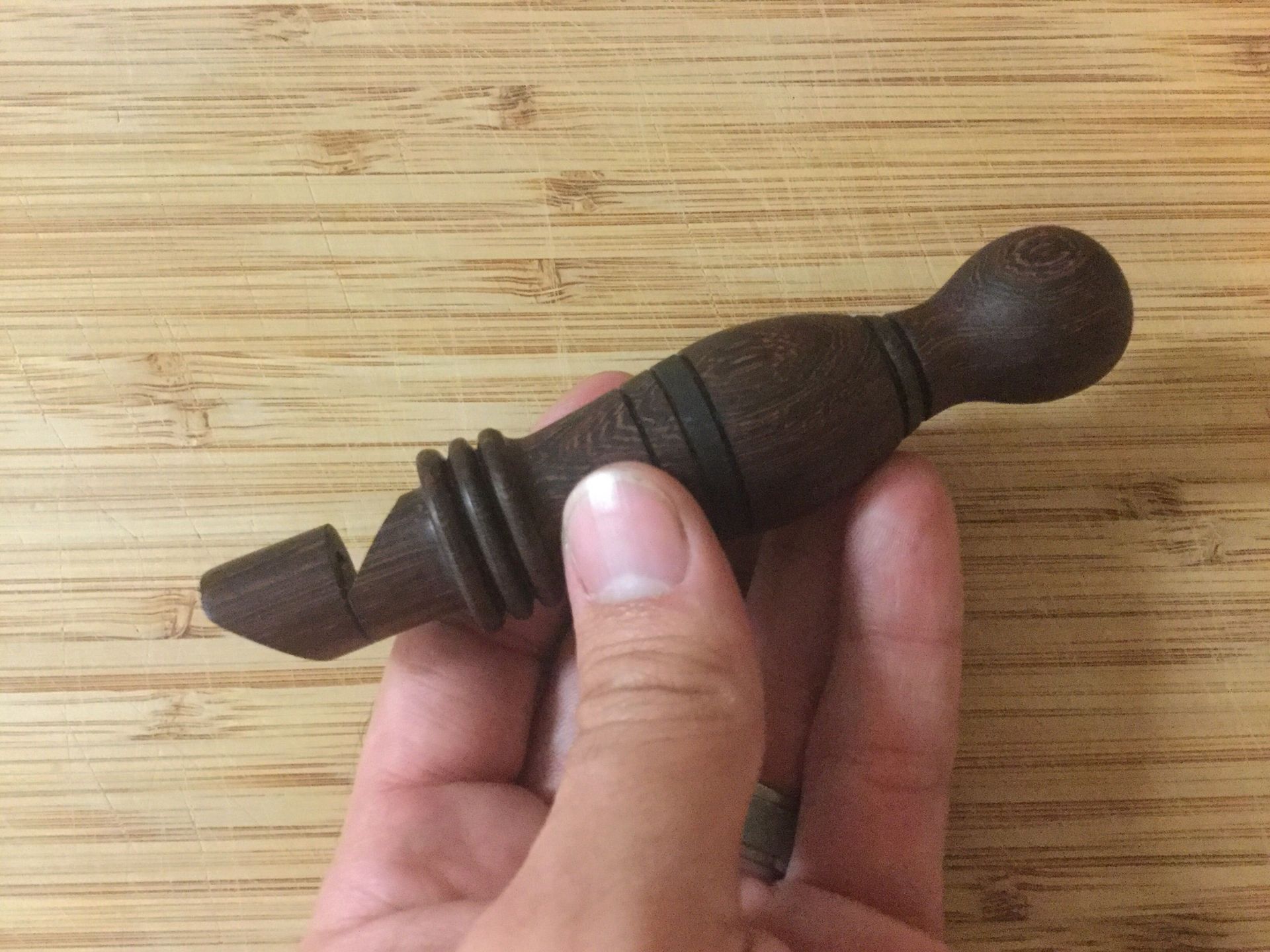 Wooden Whistle (African Blackwood) 3 