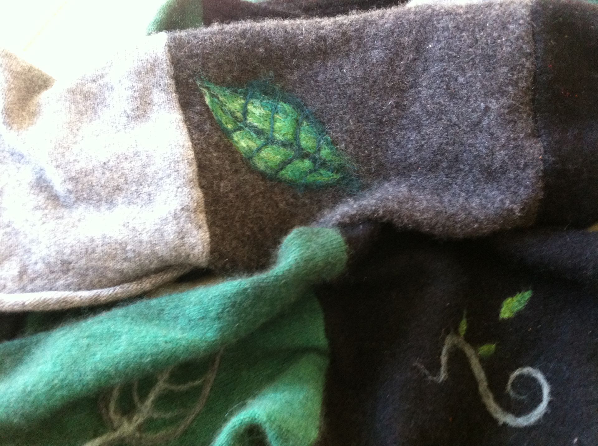 Upcycled Cashmere Fingerless Gloves 4