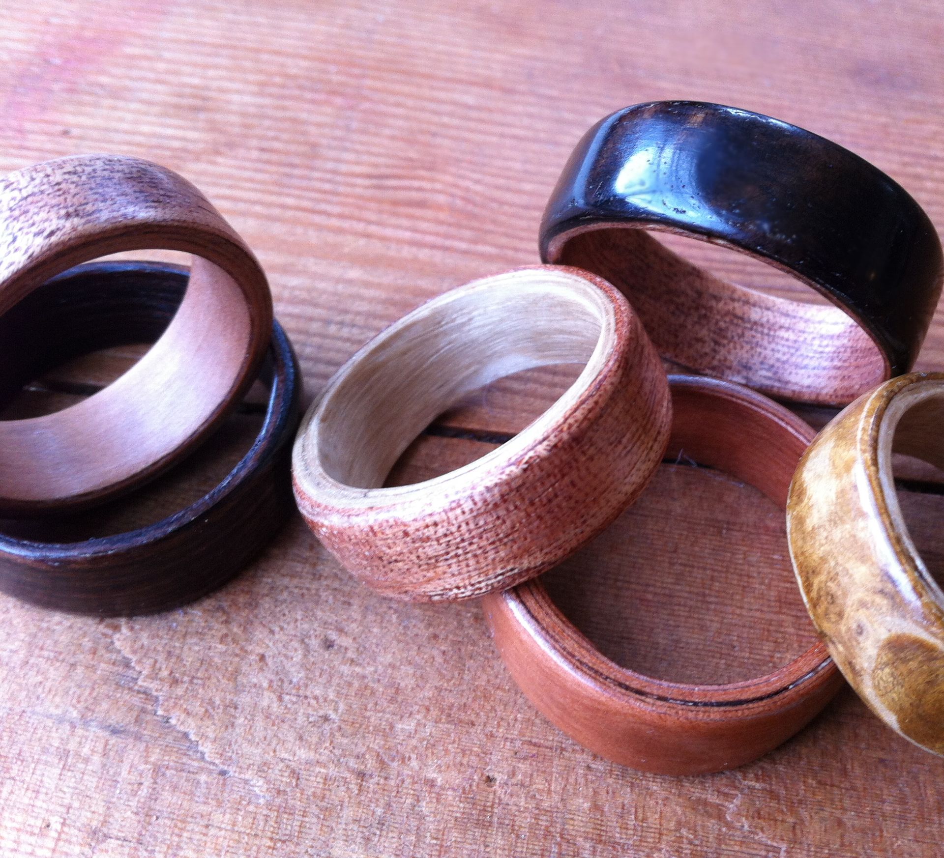 Bentwood Or Solid Hardwood Rings 6