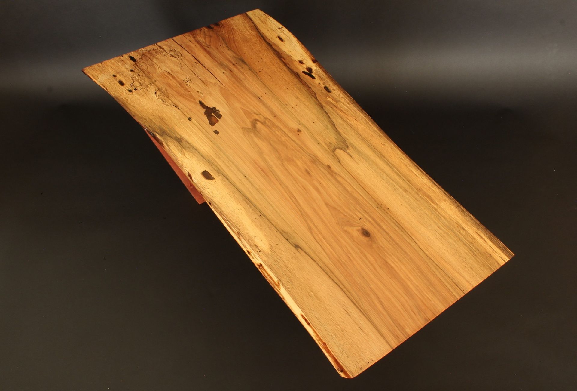 Spalted Maple Slab Coffee Table On Sapele Legs 6 