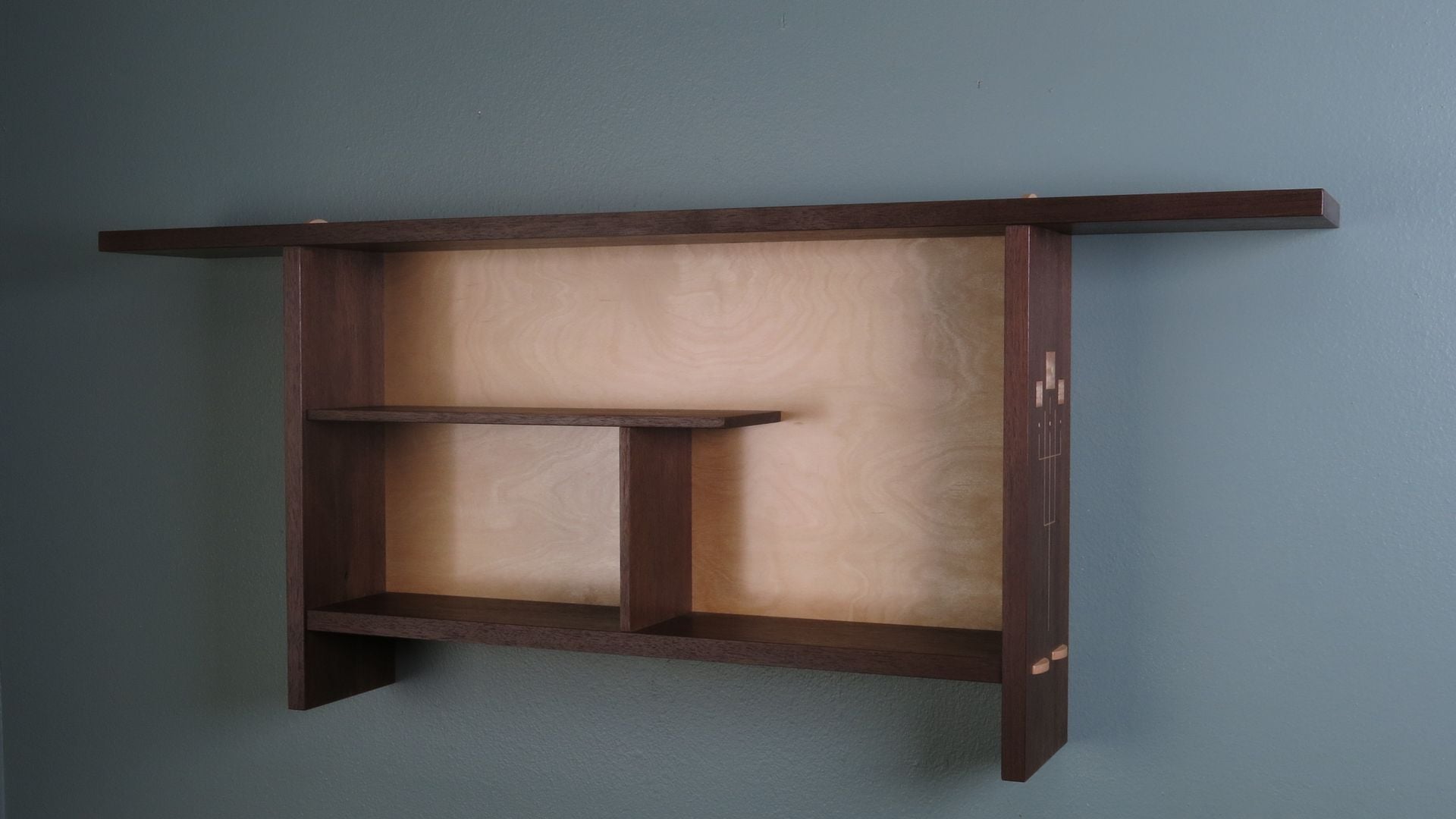 Asian Inspired Wall Shelf 3 