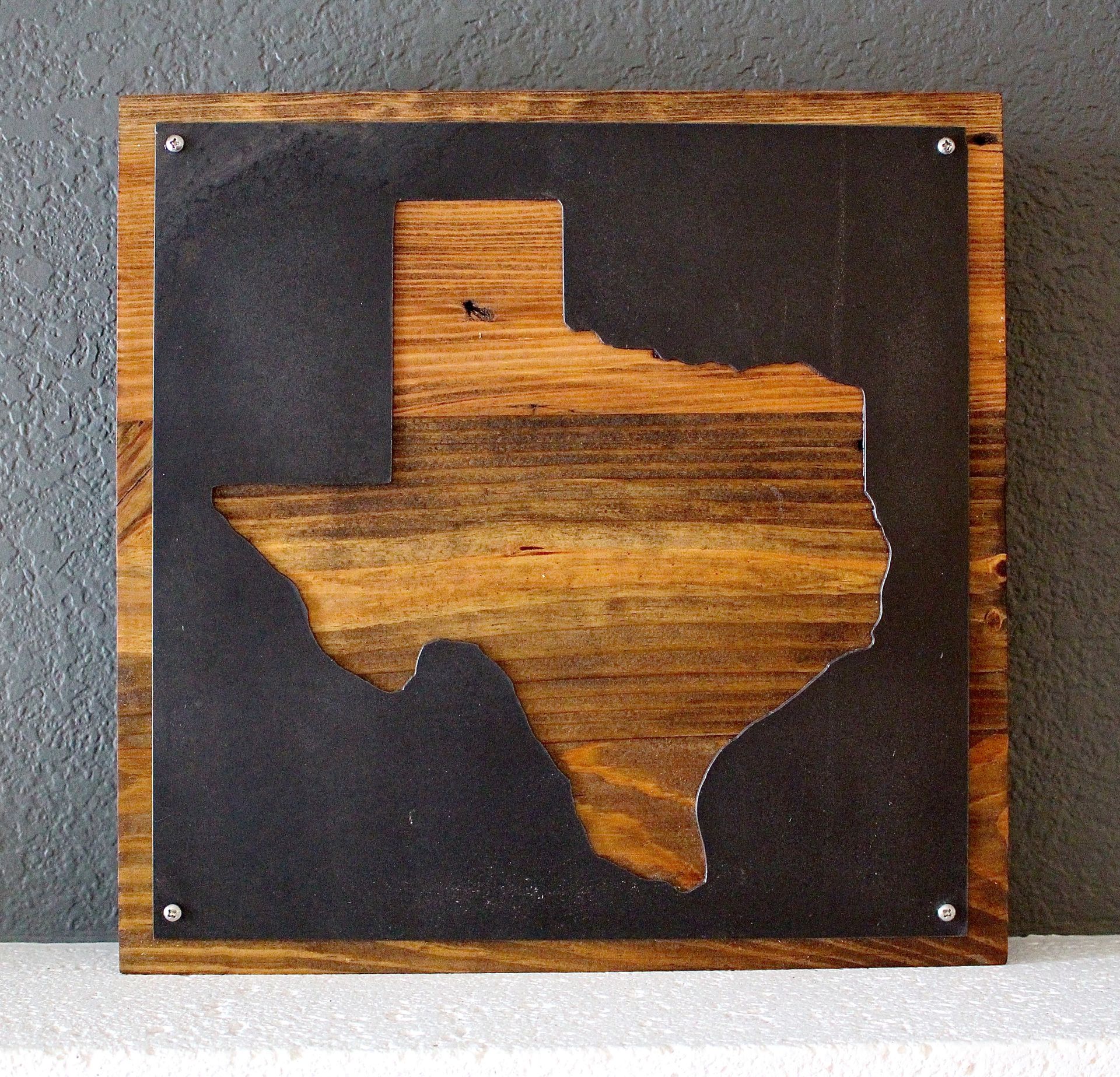 Metal Texas Wall Decor 4 