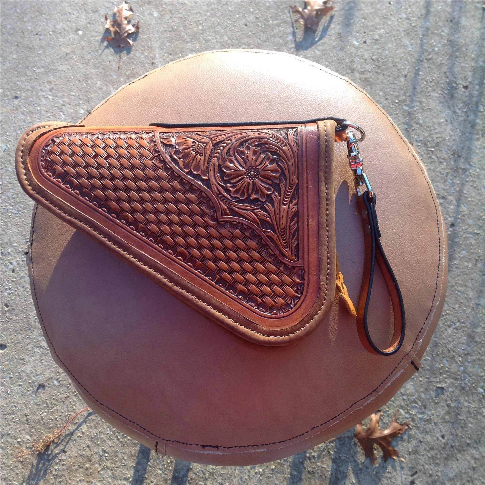 New Handcrafted Leather Gun Case 2 