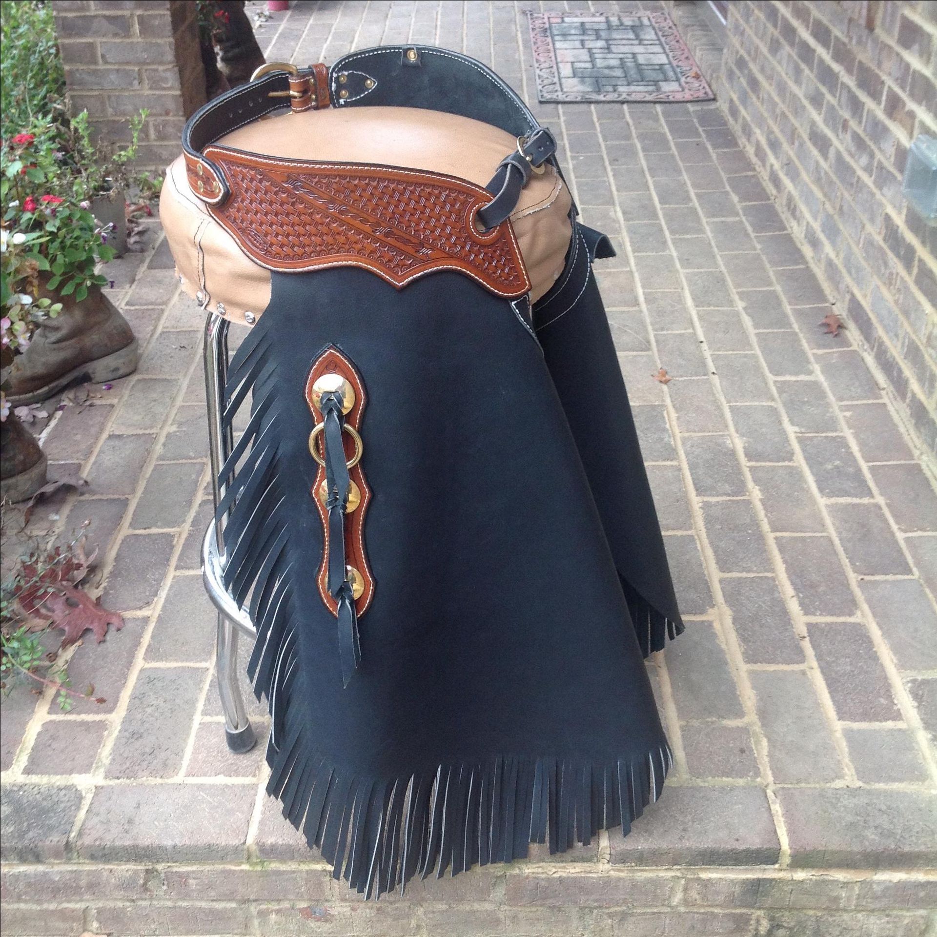 New Heavy Duty Handcrafted Working Chinks 2 